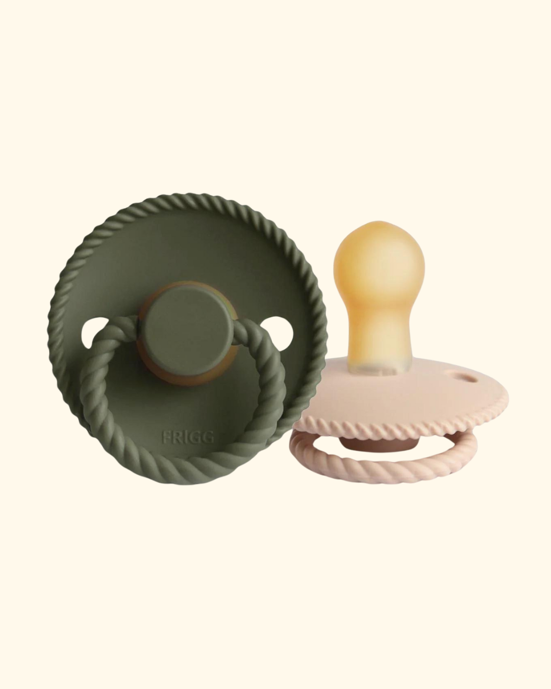 FRIGG ~ Rope Latex Dummies 2Pack | Olive and Croissant