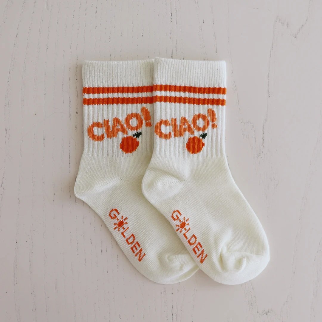 Golden Children ~ Ciao Socks Cream