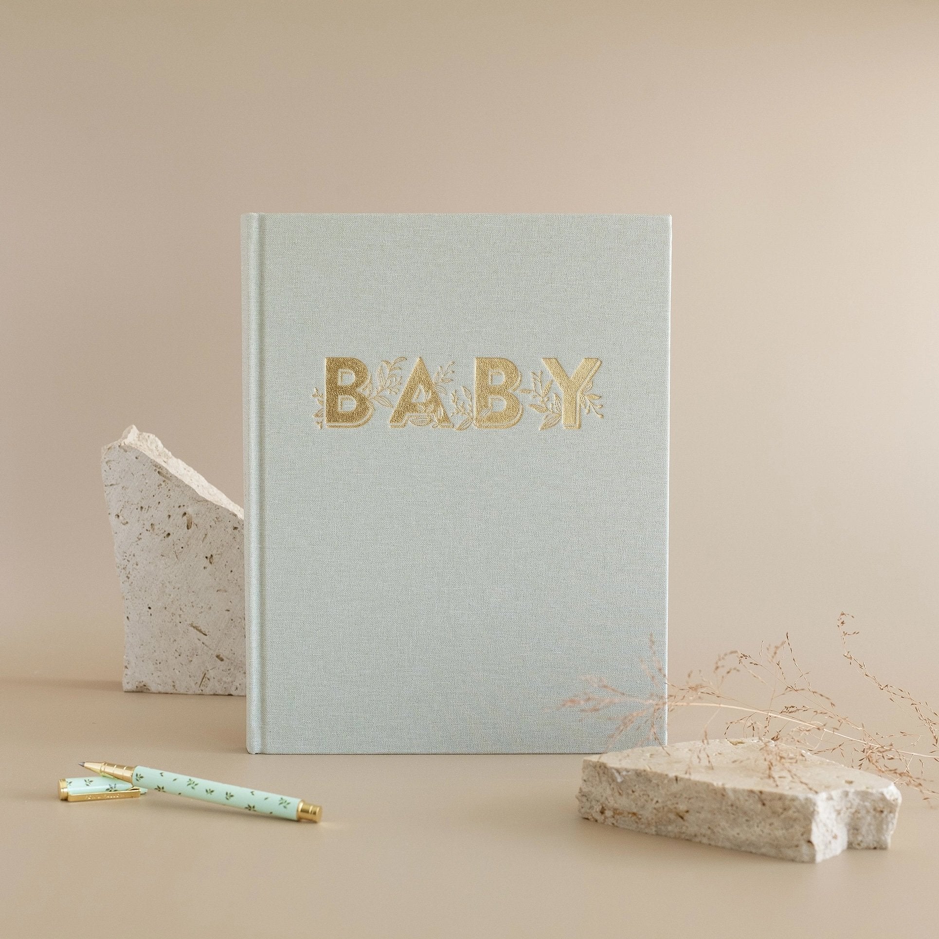 Fox & Fallow ~ Baby Book Pistachio