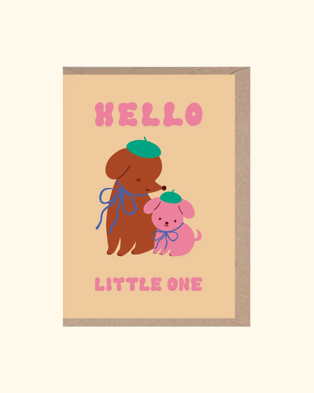 Rumble ~ Hello Little One - New Baby Card