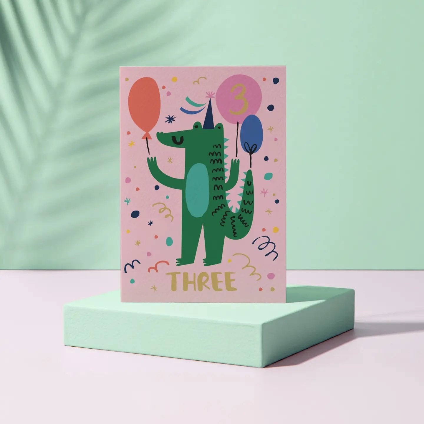 Rumble Cards ~ 3 - Three - Crocodile - Animal Themed