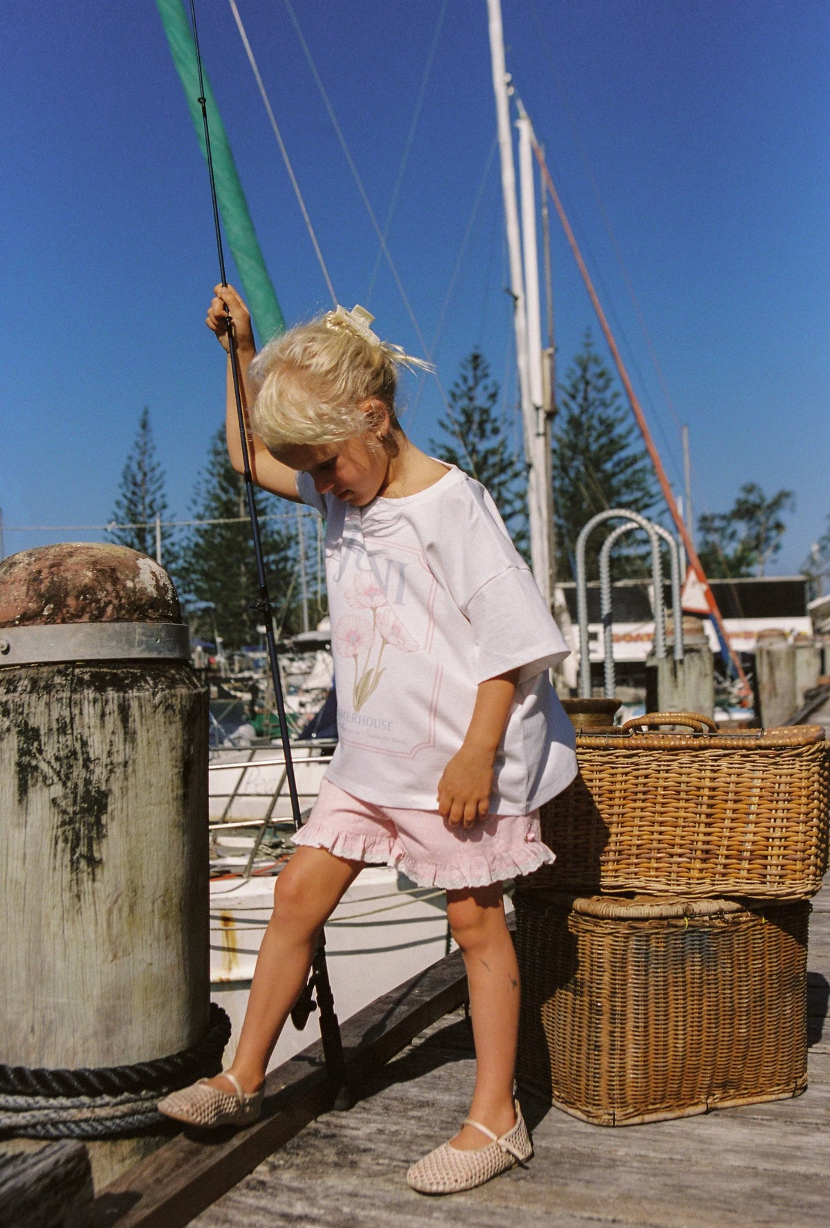 Summer House Tee - White