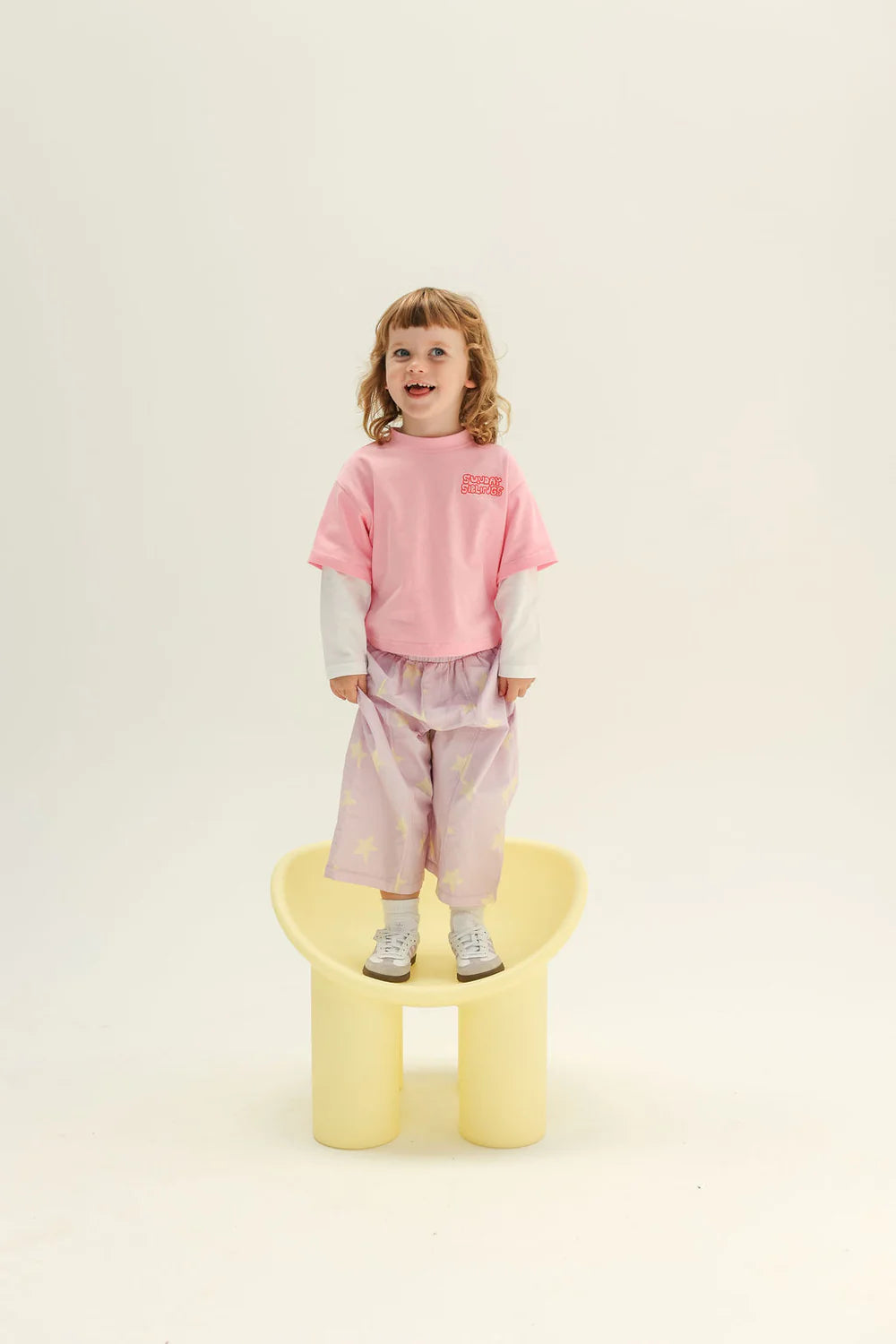 Pink Layers Tee - Pink
