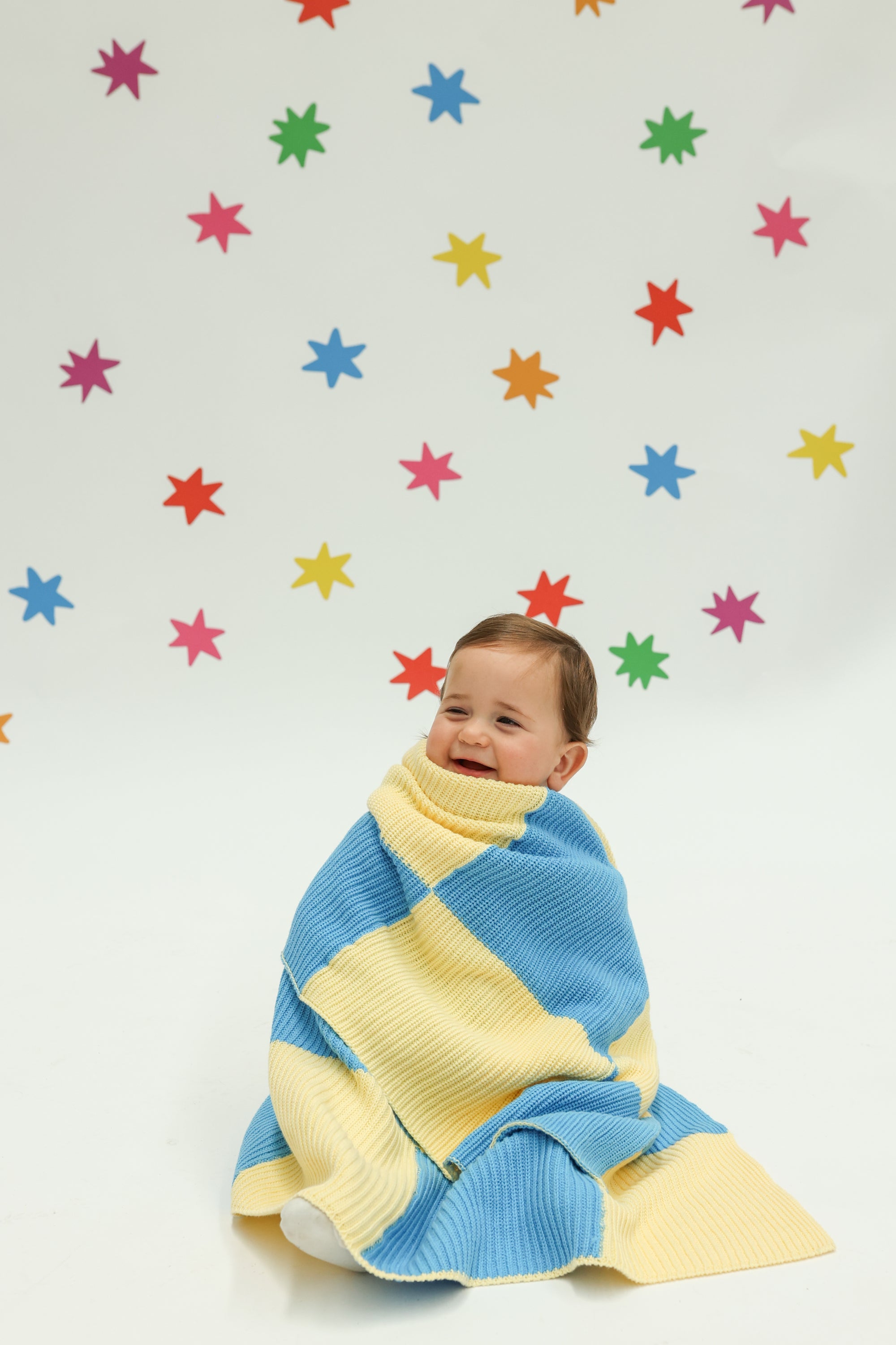 ★ PRE ORDER ★ Sunday Blanket - Blue & Yellow