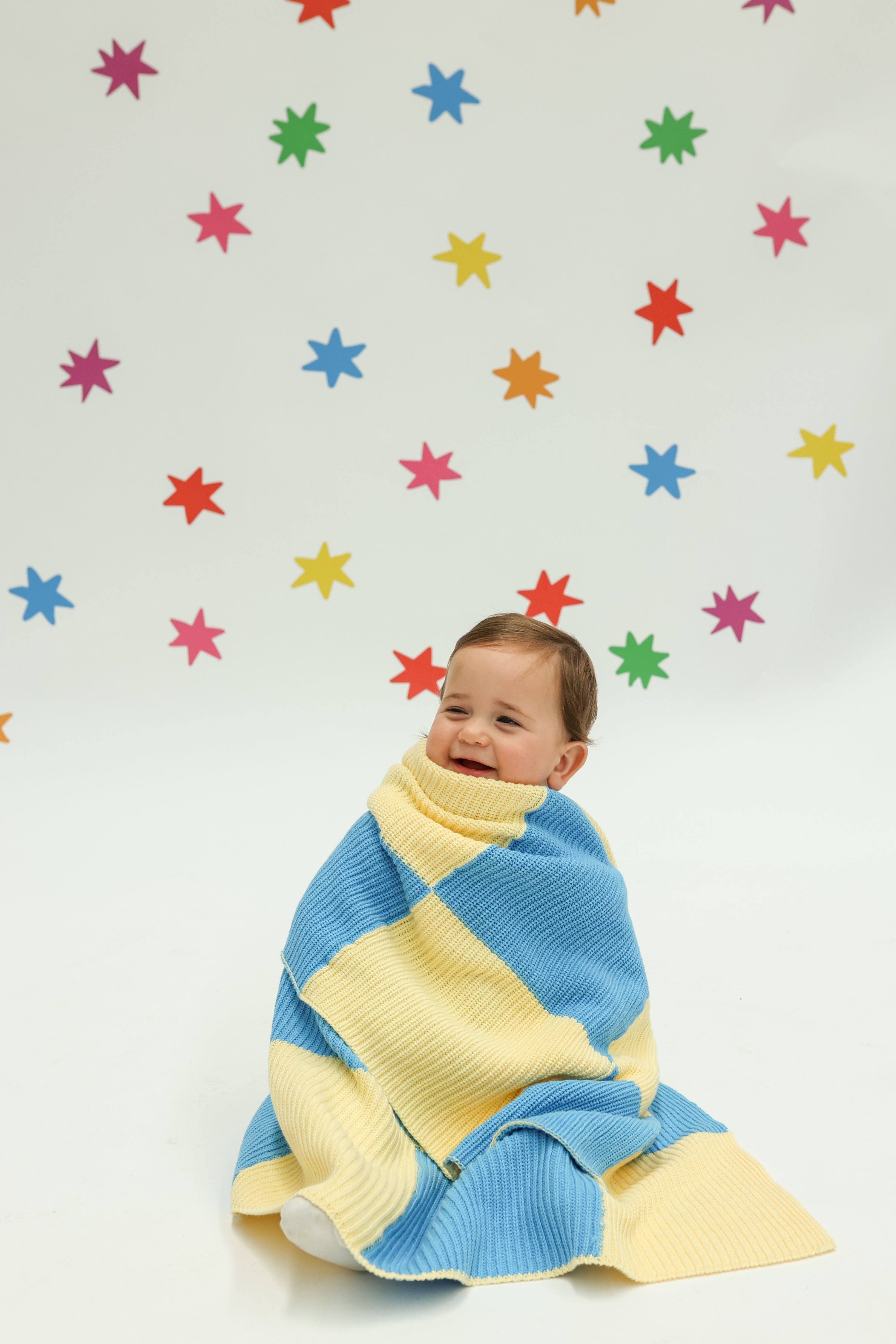 ★ PRE ORDER ★ Sunday Blanket - Blue & Yellow