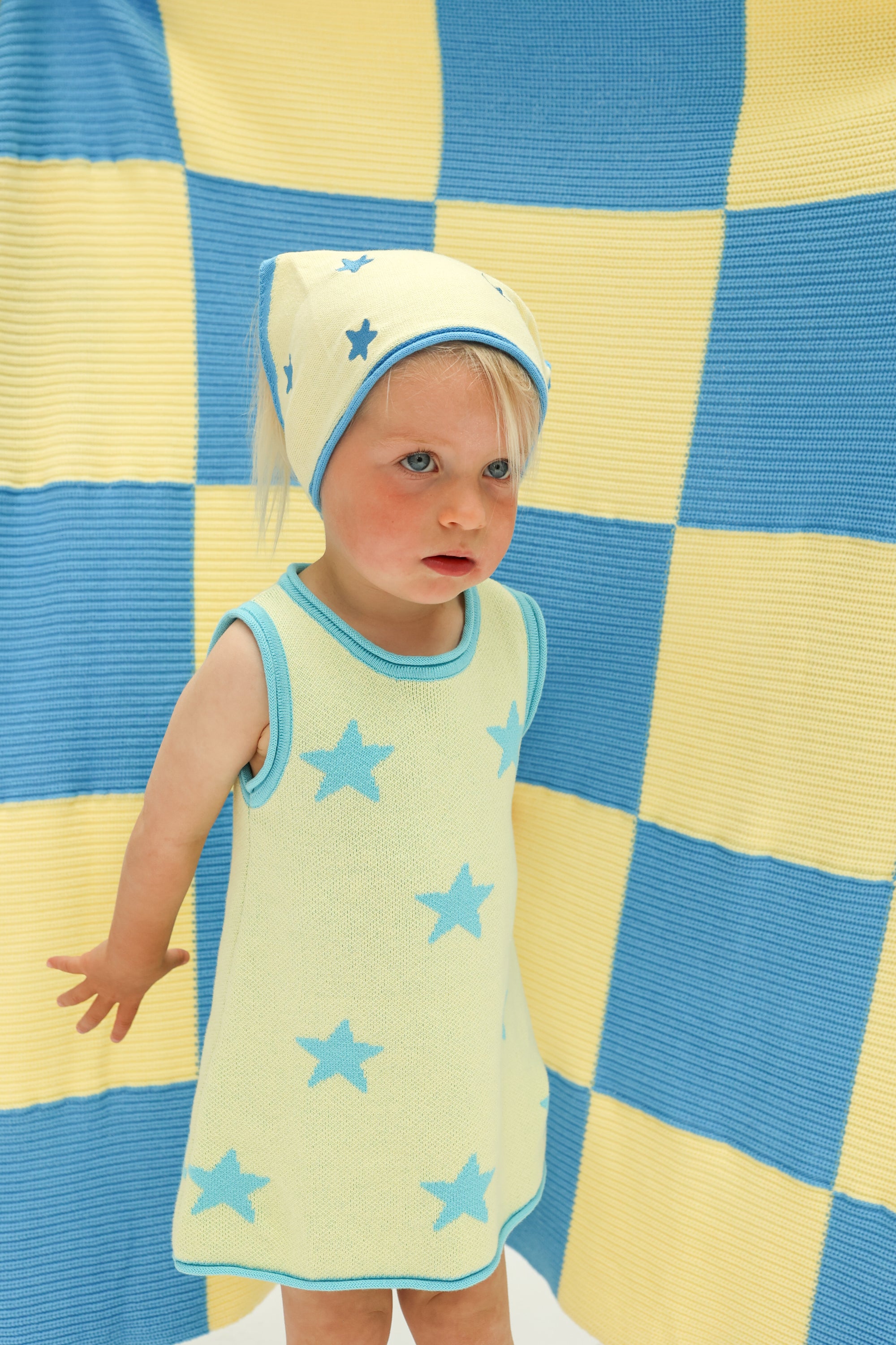 ★ PRE ORDER ★ Sunday Blanket - Blue & Yellow