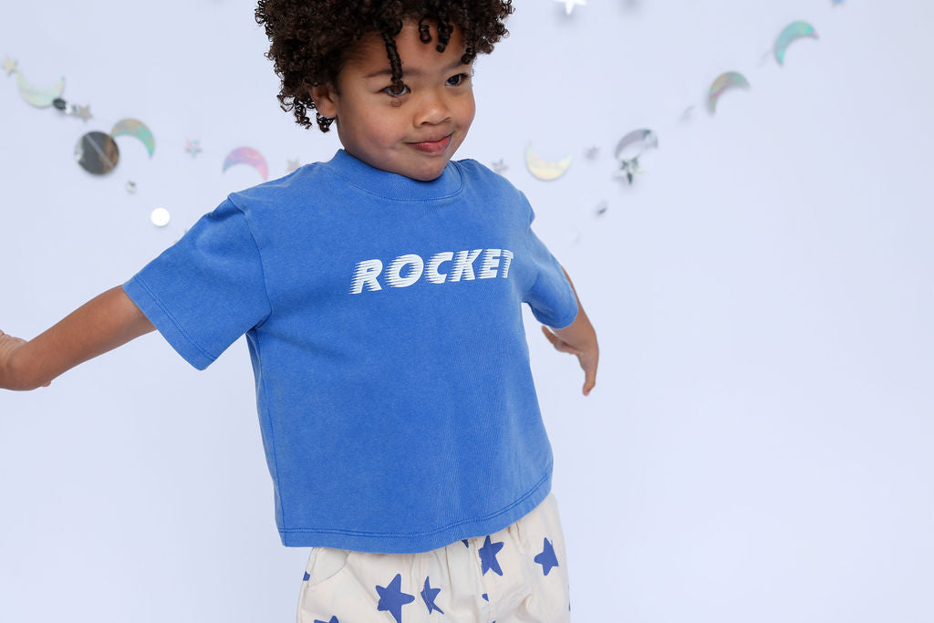 Rocket Tee - Blue