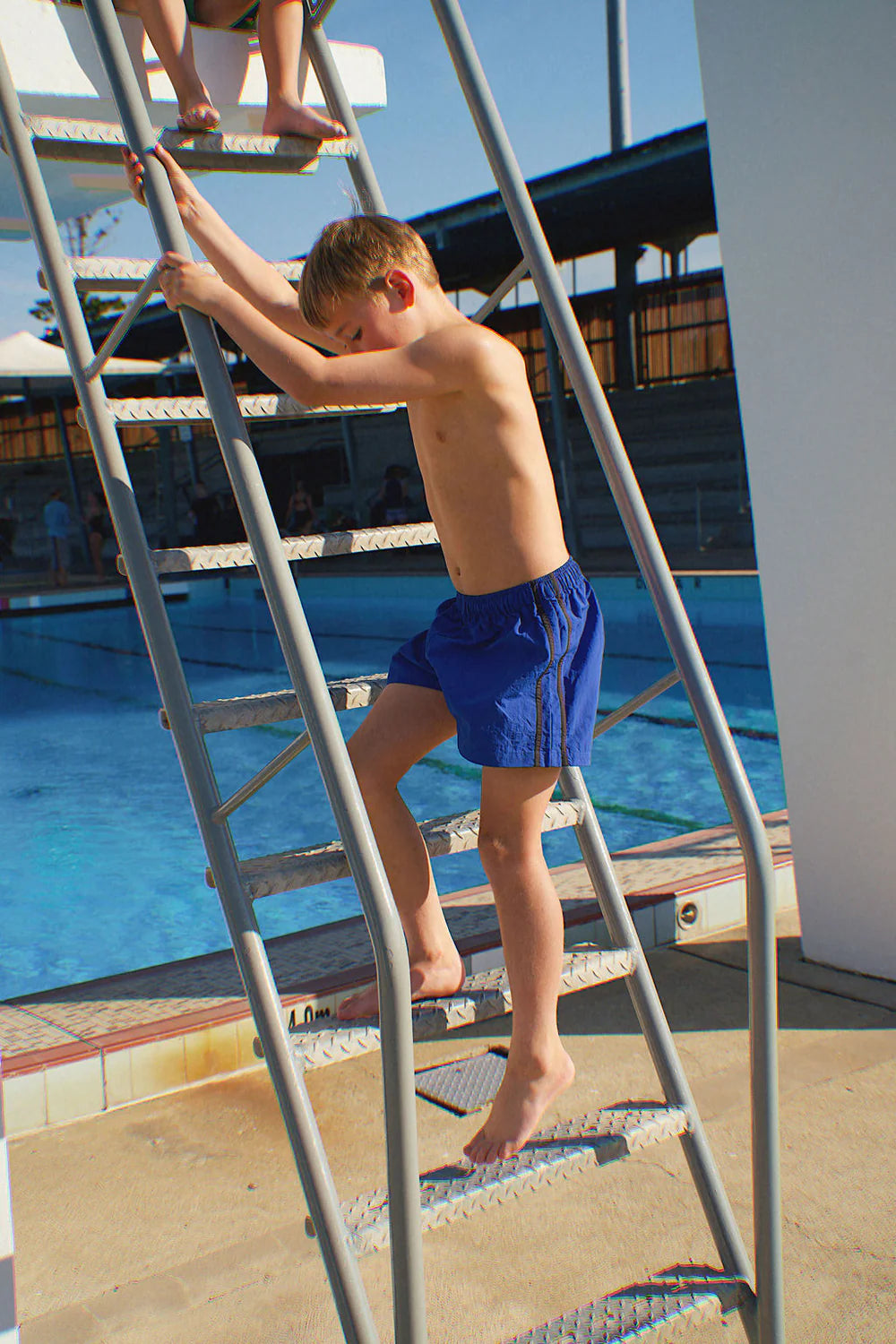 Bob Swim Short in cobalt blue