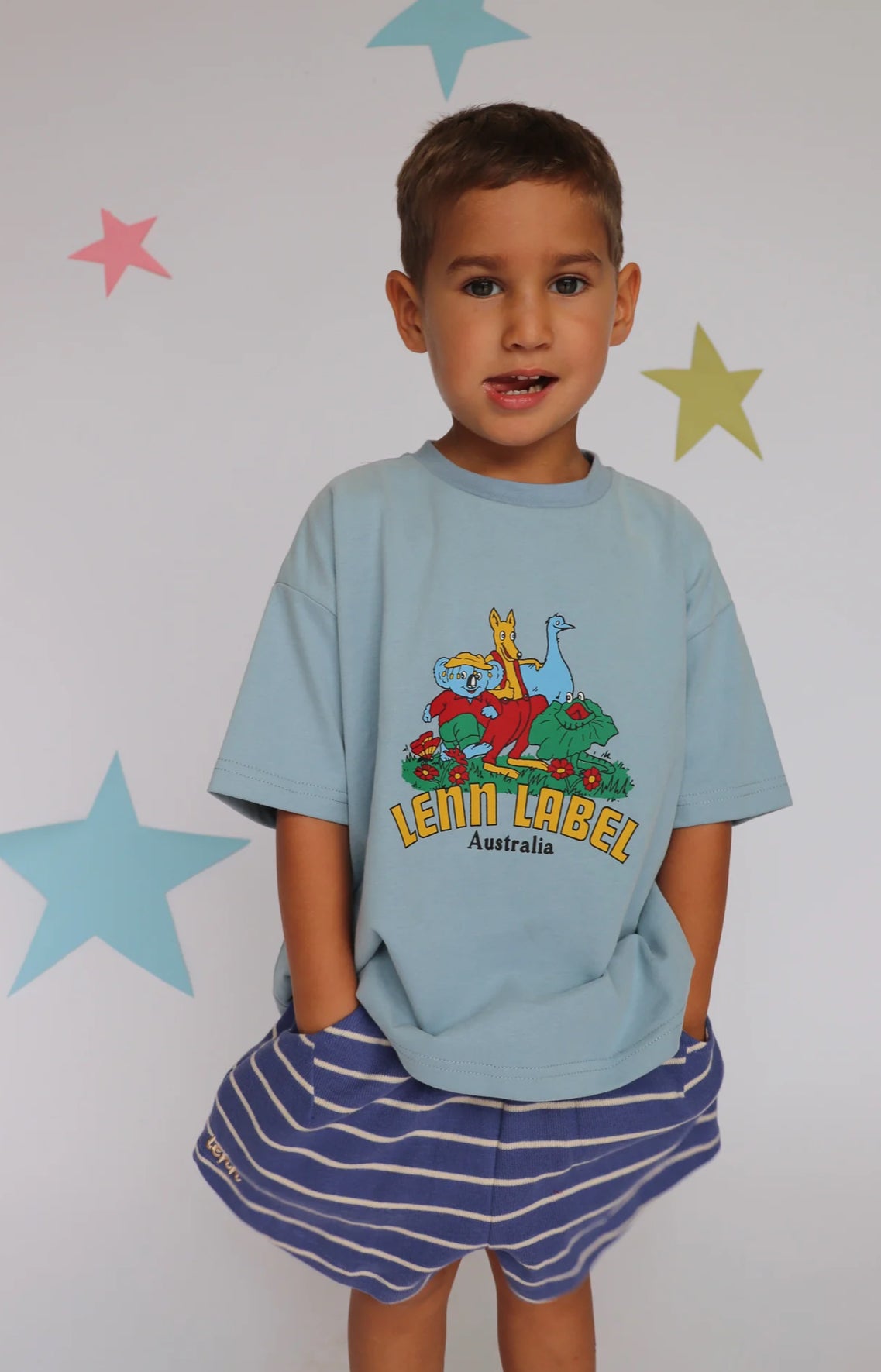 Outdoors Short - Ocean Stripe