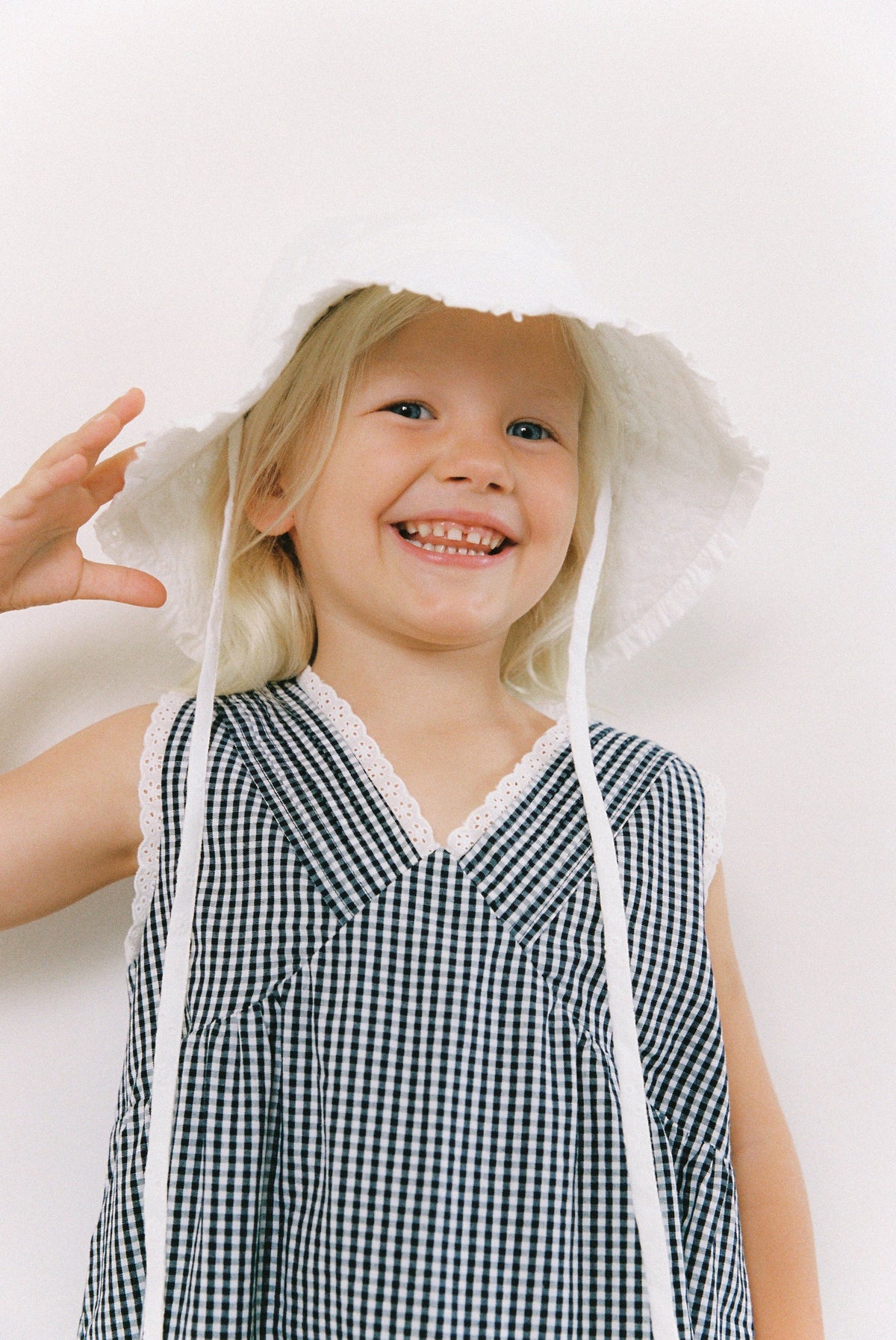 Flora Sun Hat - Blanc