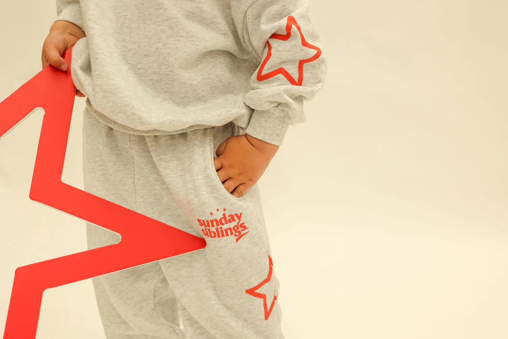 Siblings Set - Grey Trackpants