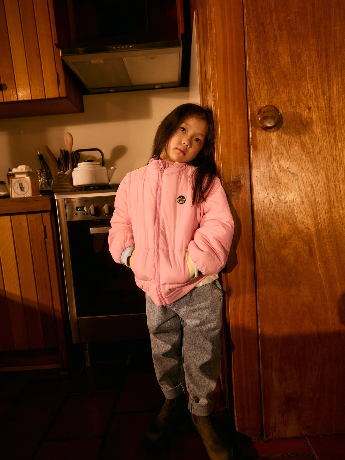 Charlie Sunrise Parka Jacket/Vest Pastel