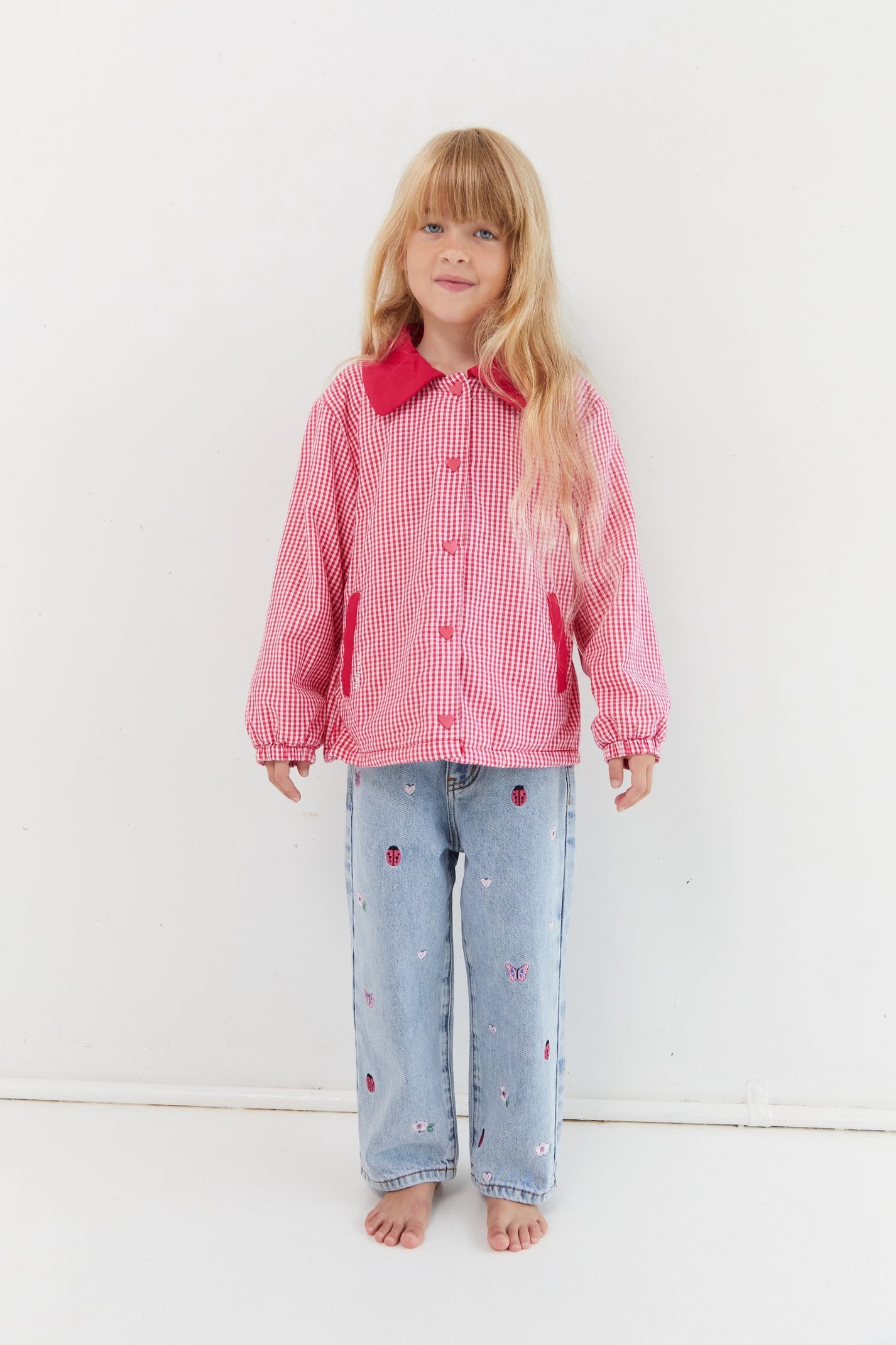 Blair Jean - Garden Embroidery