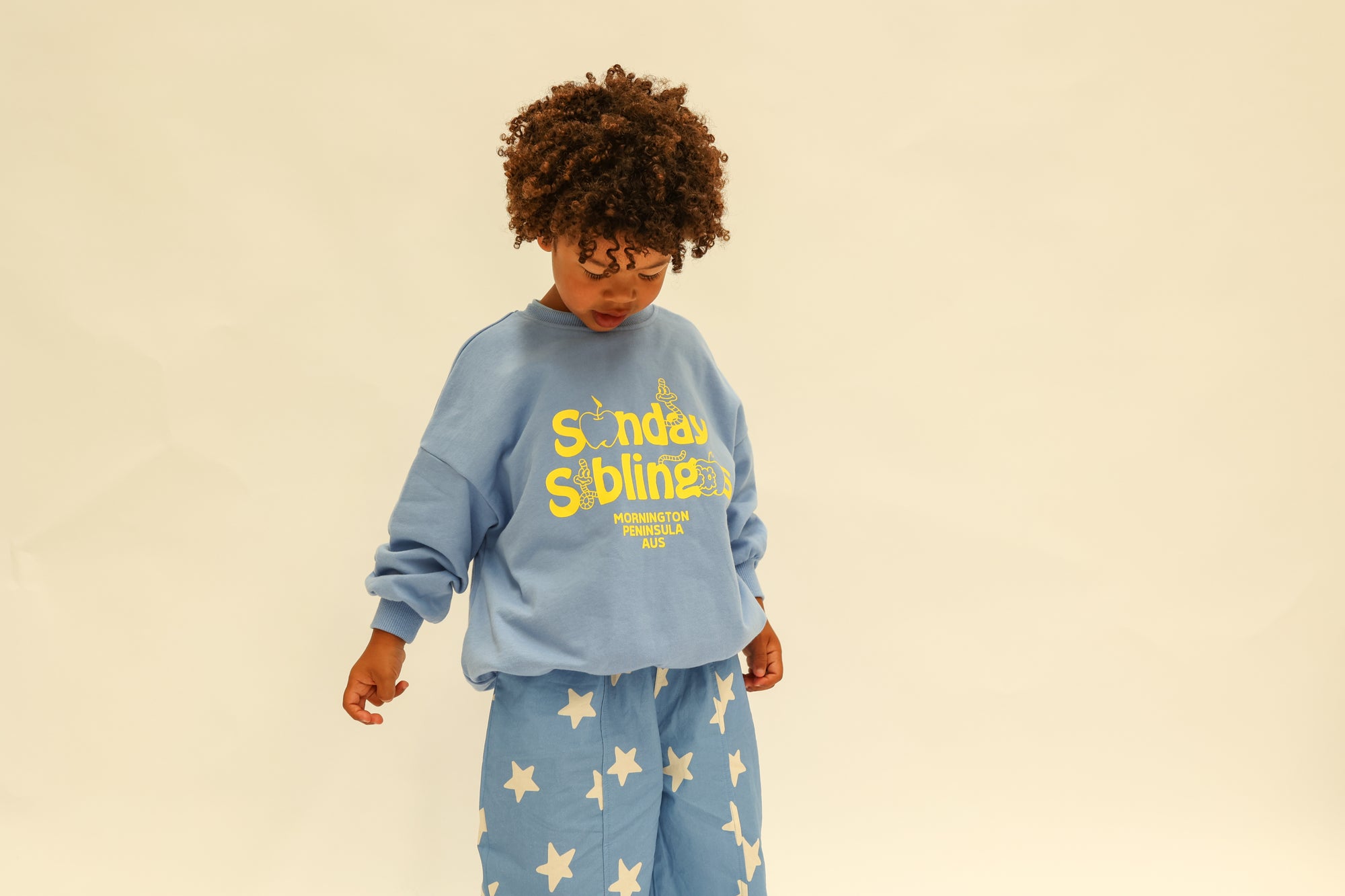 Dusty Star Pants - Cobalt Blue