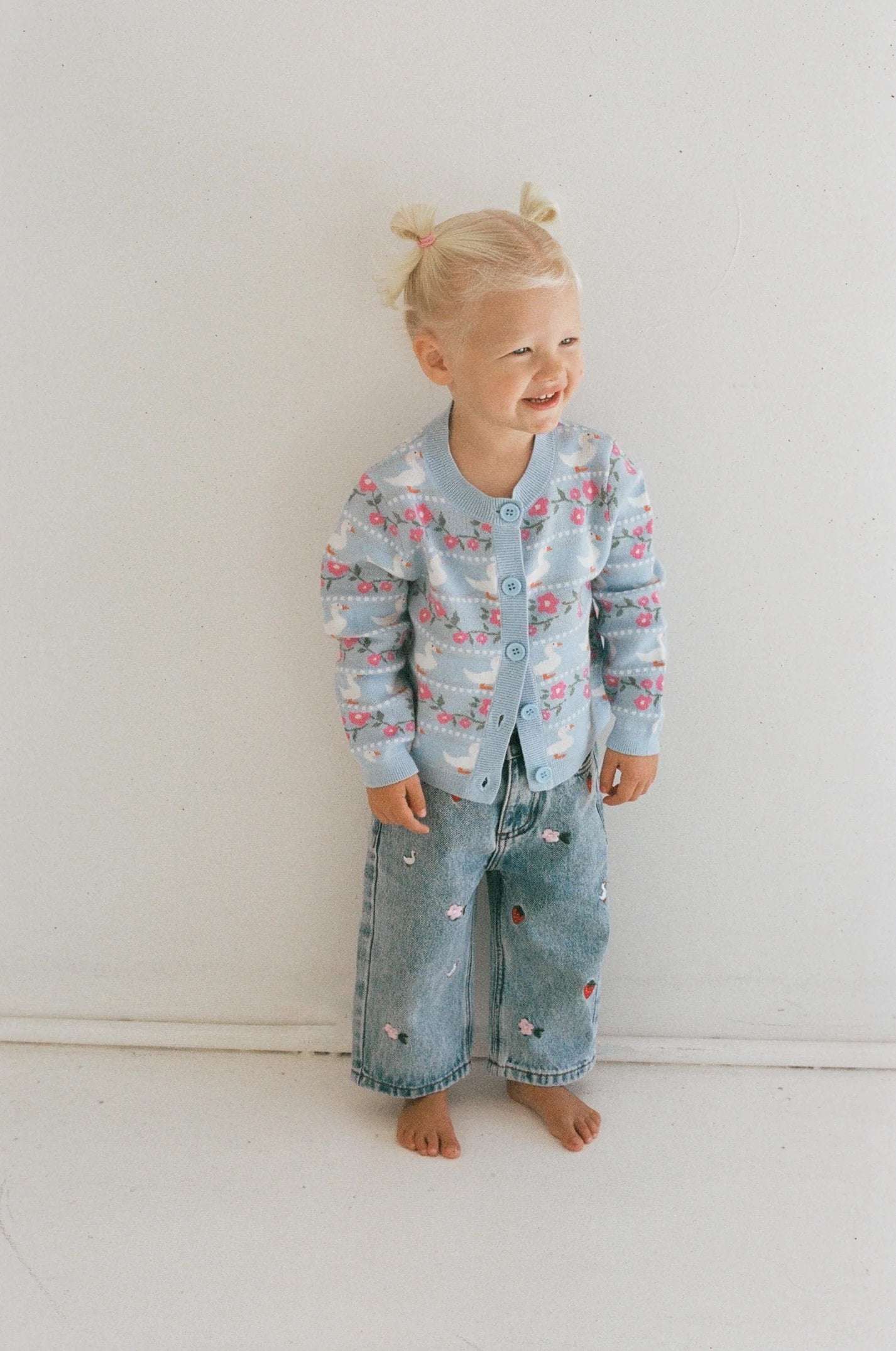 JUNI JNR ~ Blair Jean - Cottage Embroidery