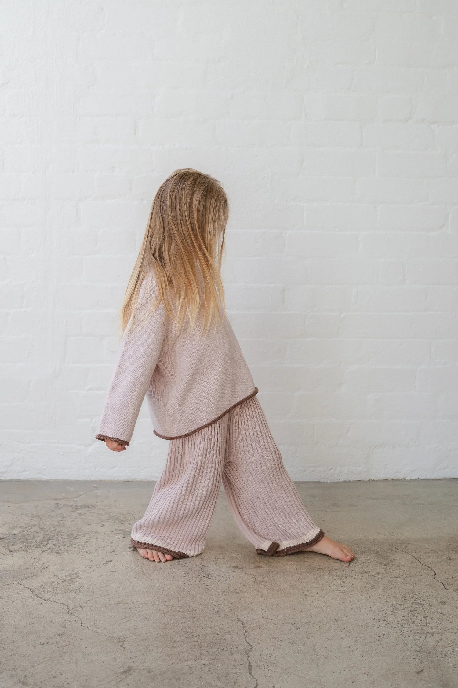 Essential Knit Pant | Dusty Pink