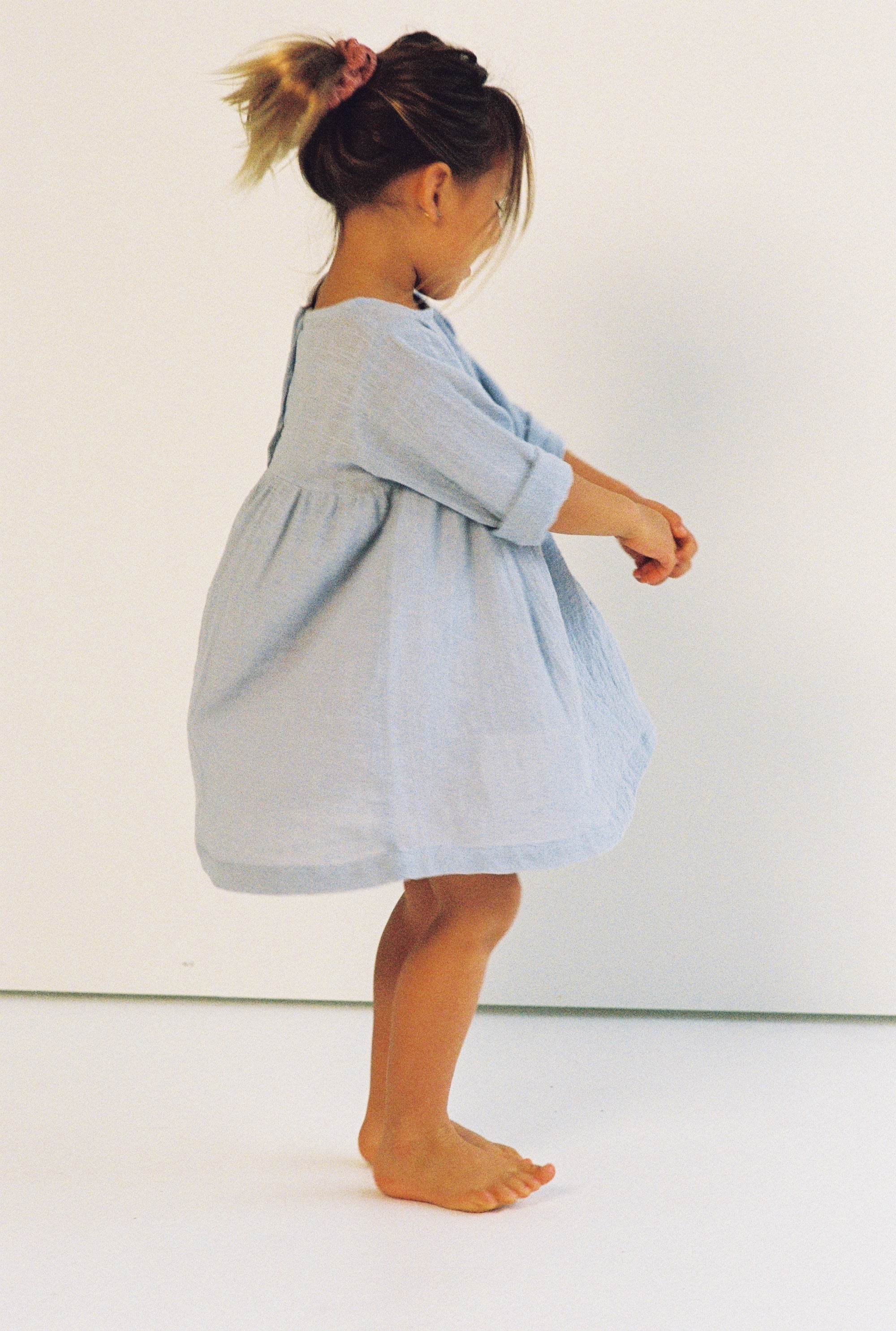 Koa Dress | Pale Indigo