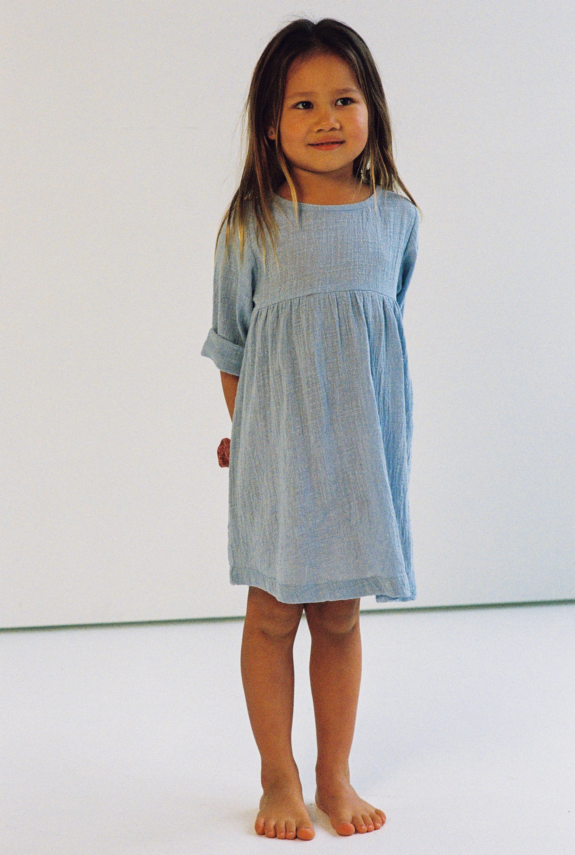 Koa Dress | Pale Indigo