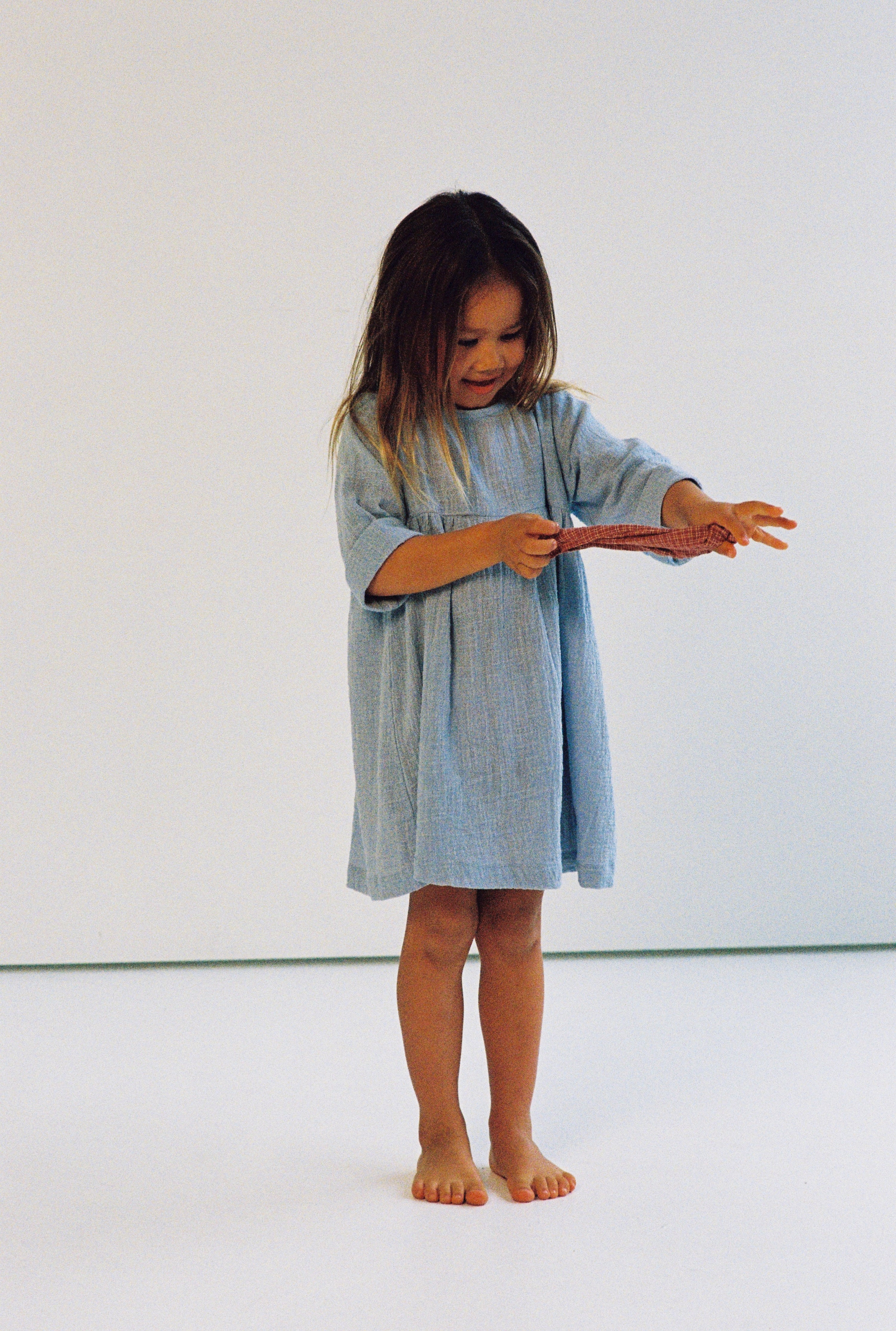Koa Dress | Pale Indigo