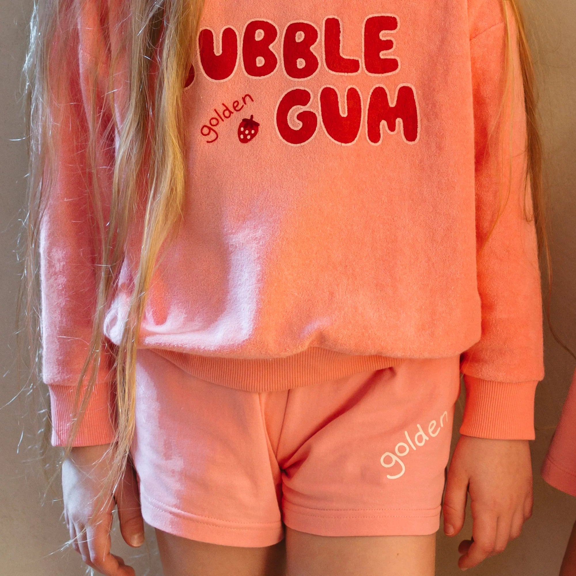 Retro Girl Shorts Meringue Pink