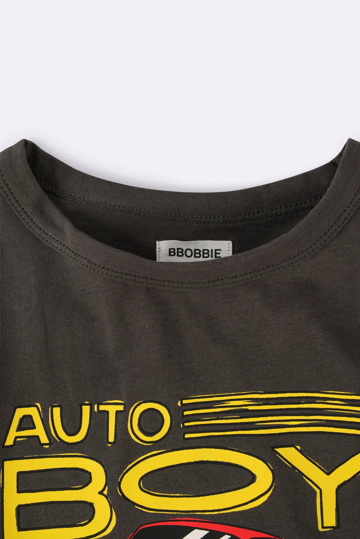 Auto Boy Tee in Washed Black