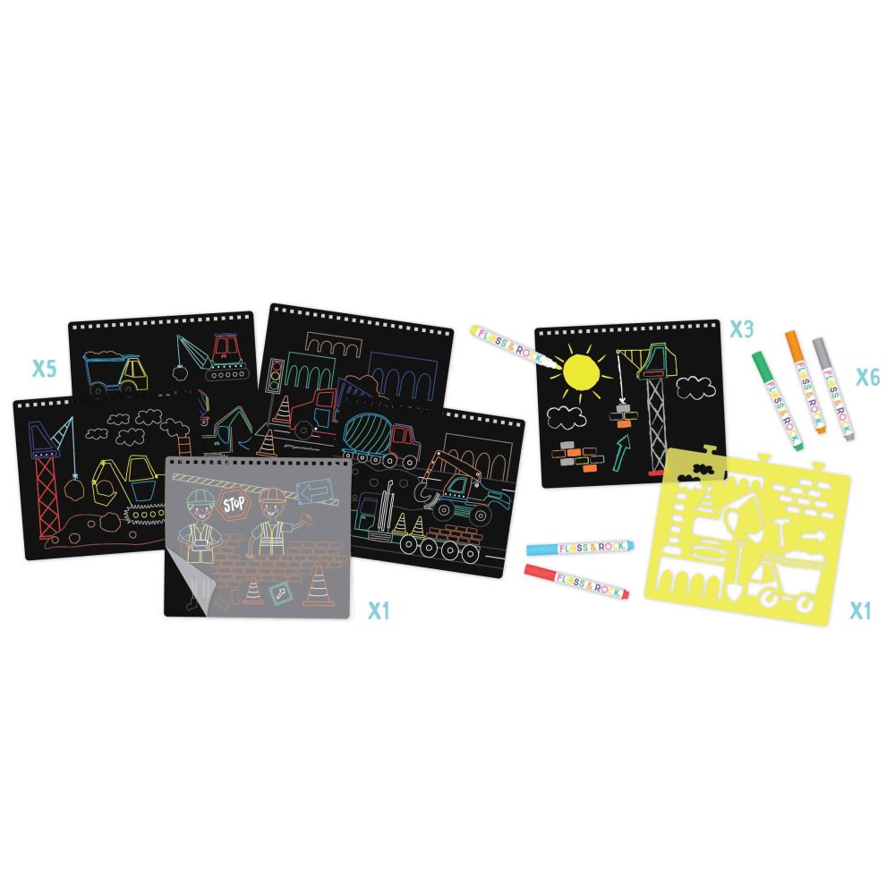 Chalk Board Sketchbook - Construction