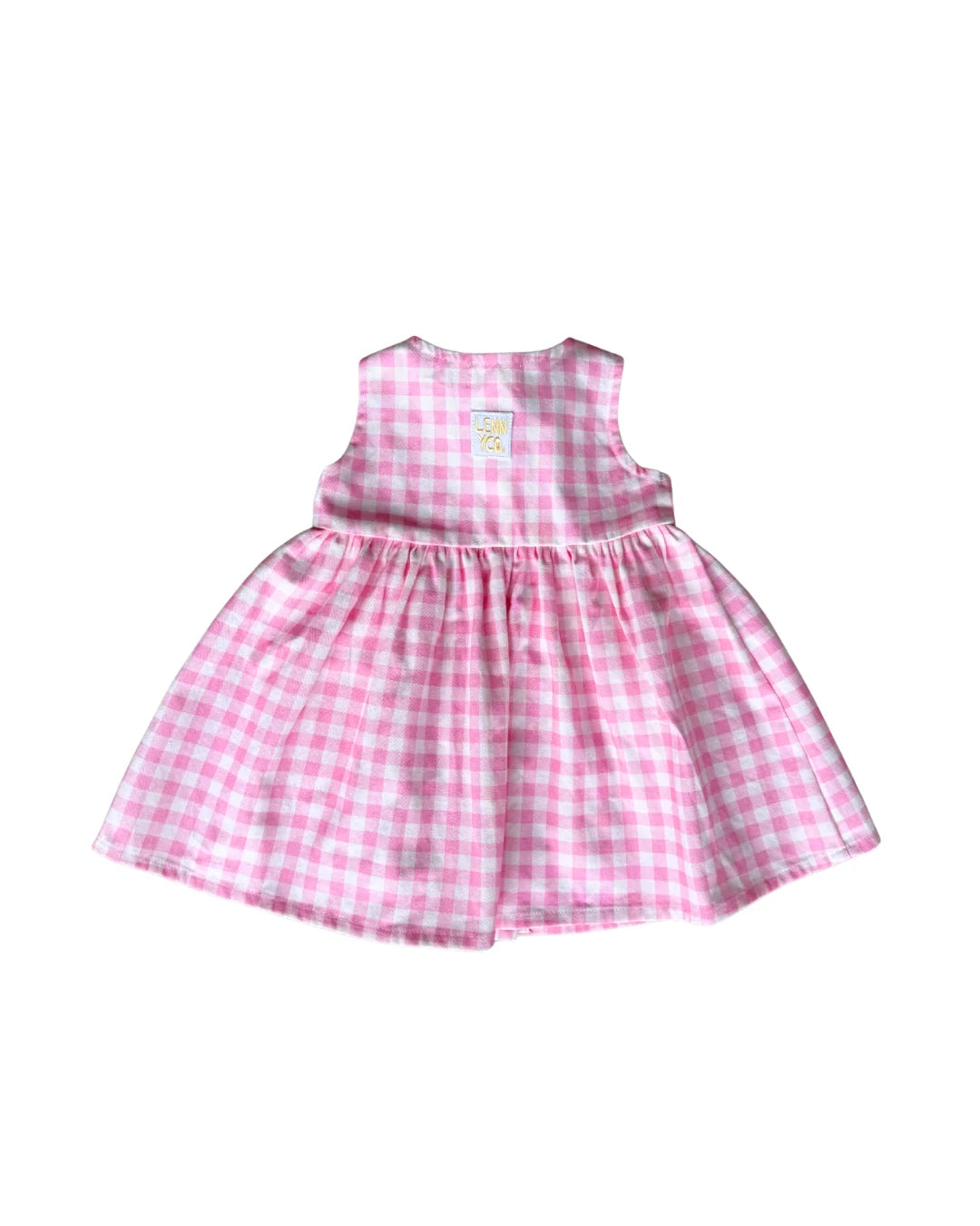 Pink Gingham Dress