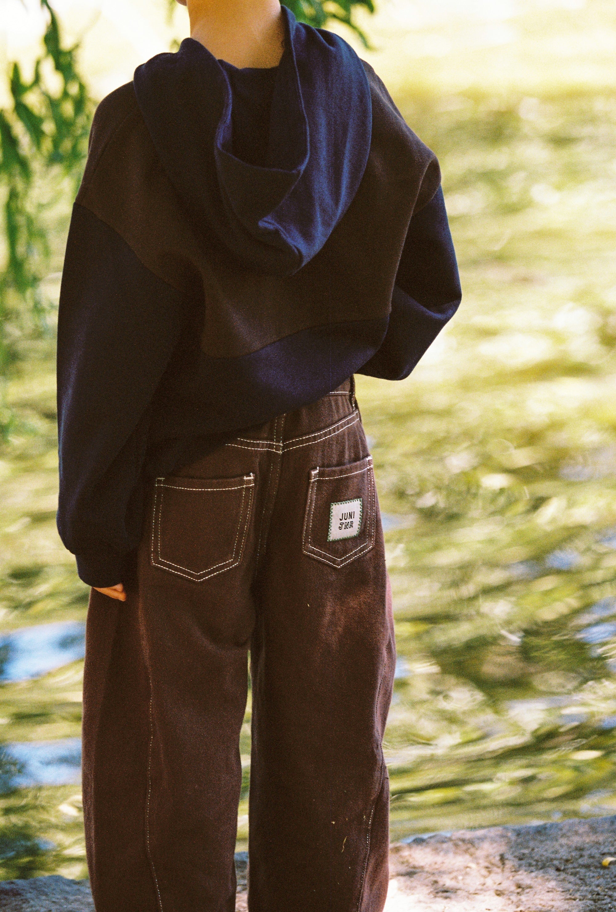 Dylan Barrel Leg Jean - Cocoa