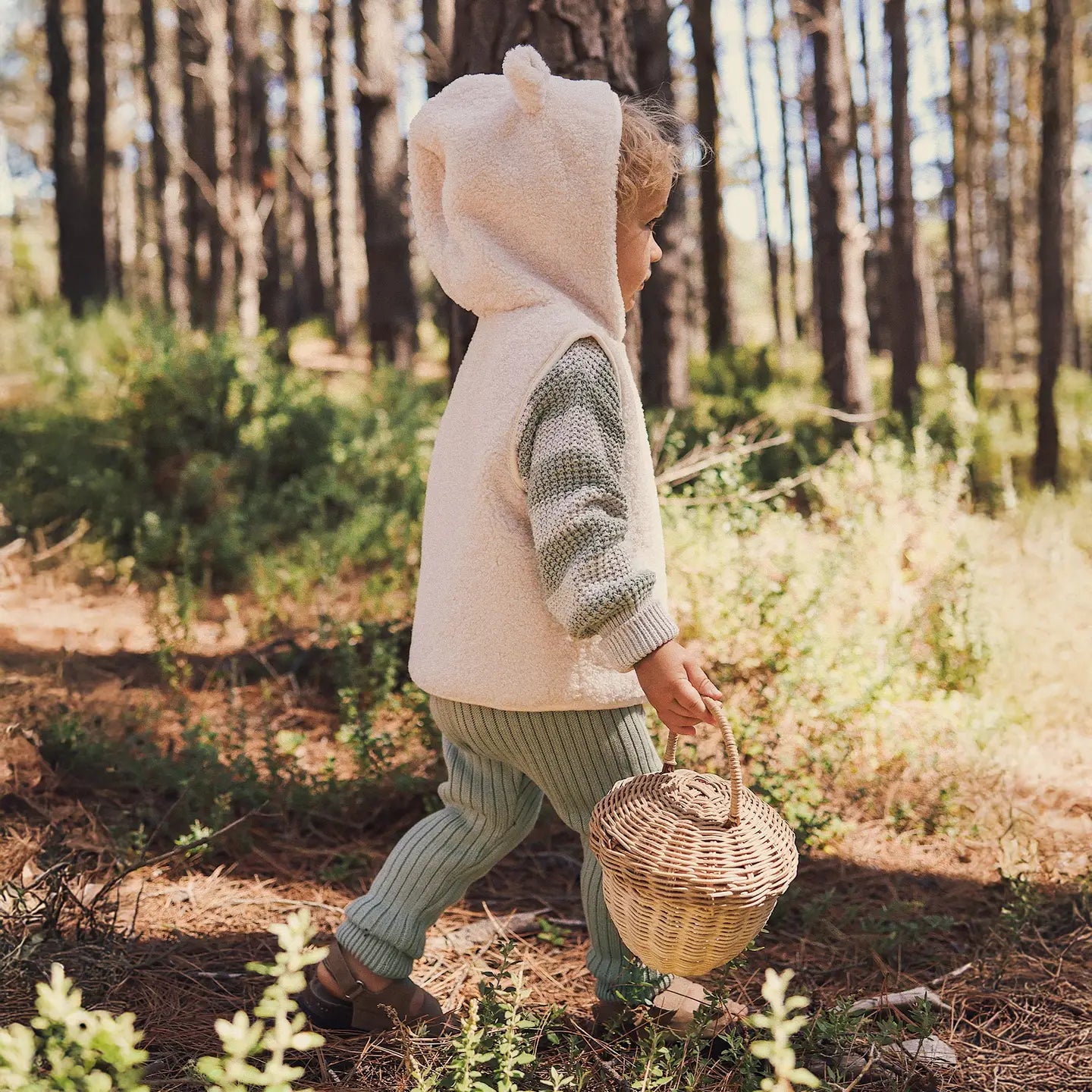 Sherpa Vest - Oat