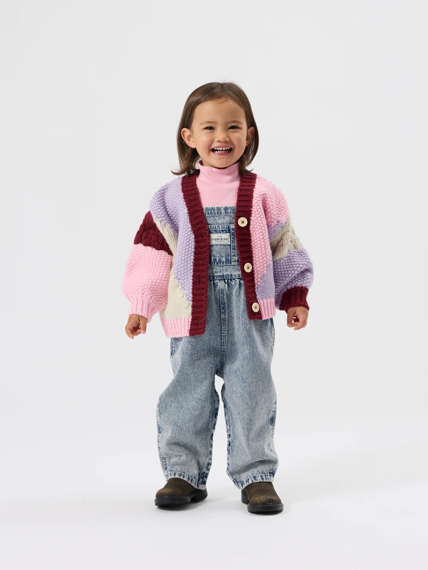 Austin Vintage Washed Denim Overalls Light Denim