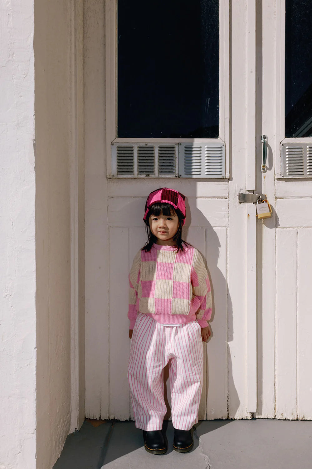 Ninch Pants - Pink Stripe