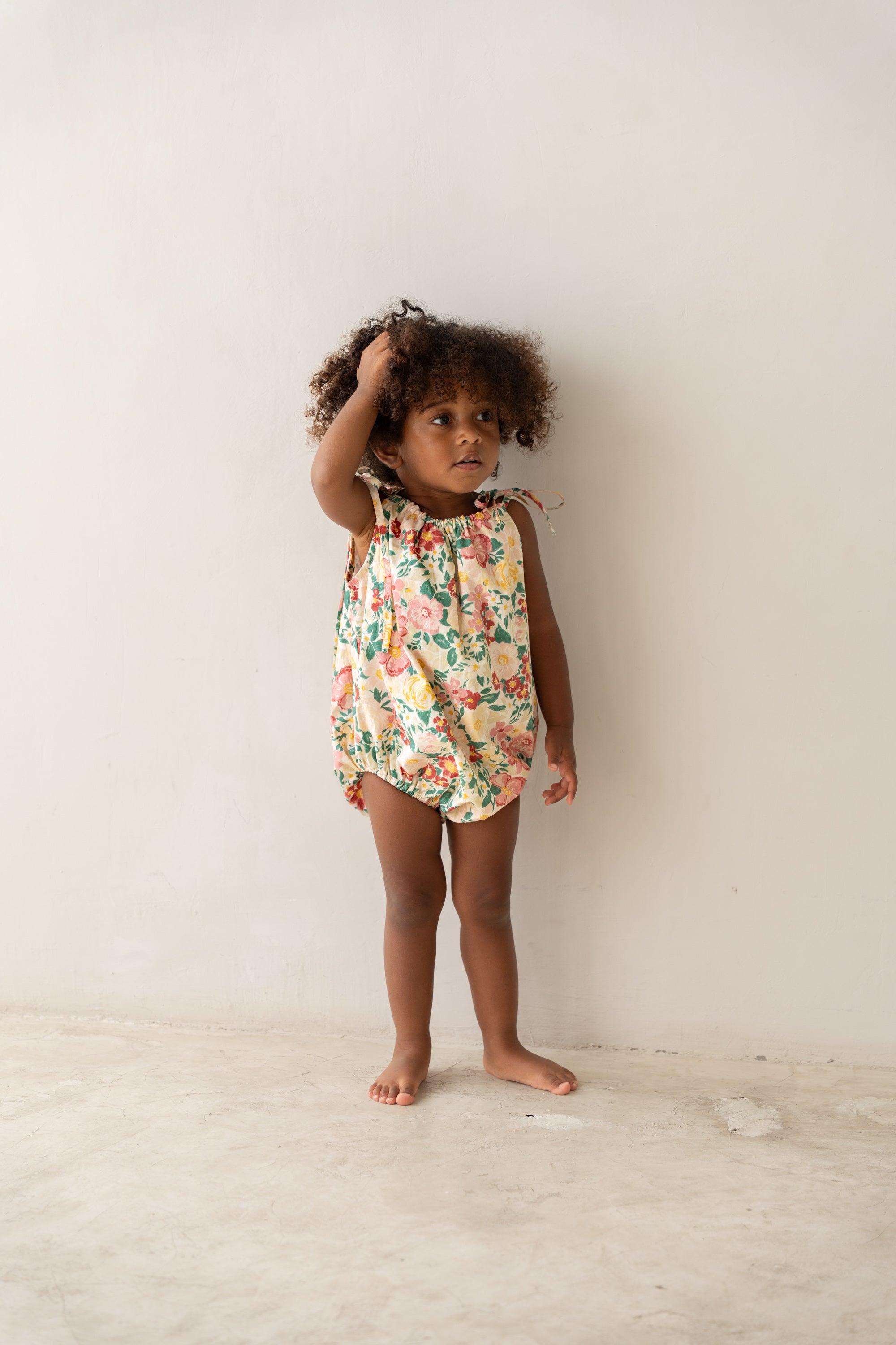 Lottie Romper - Garden Floral