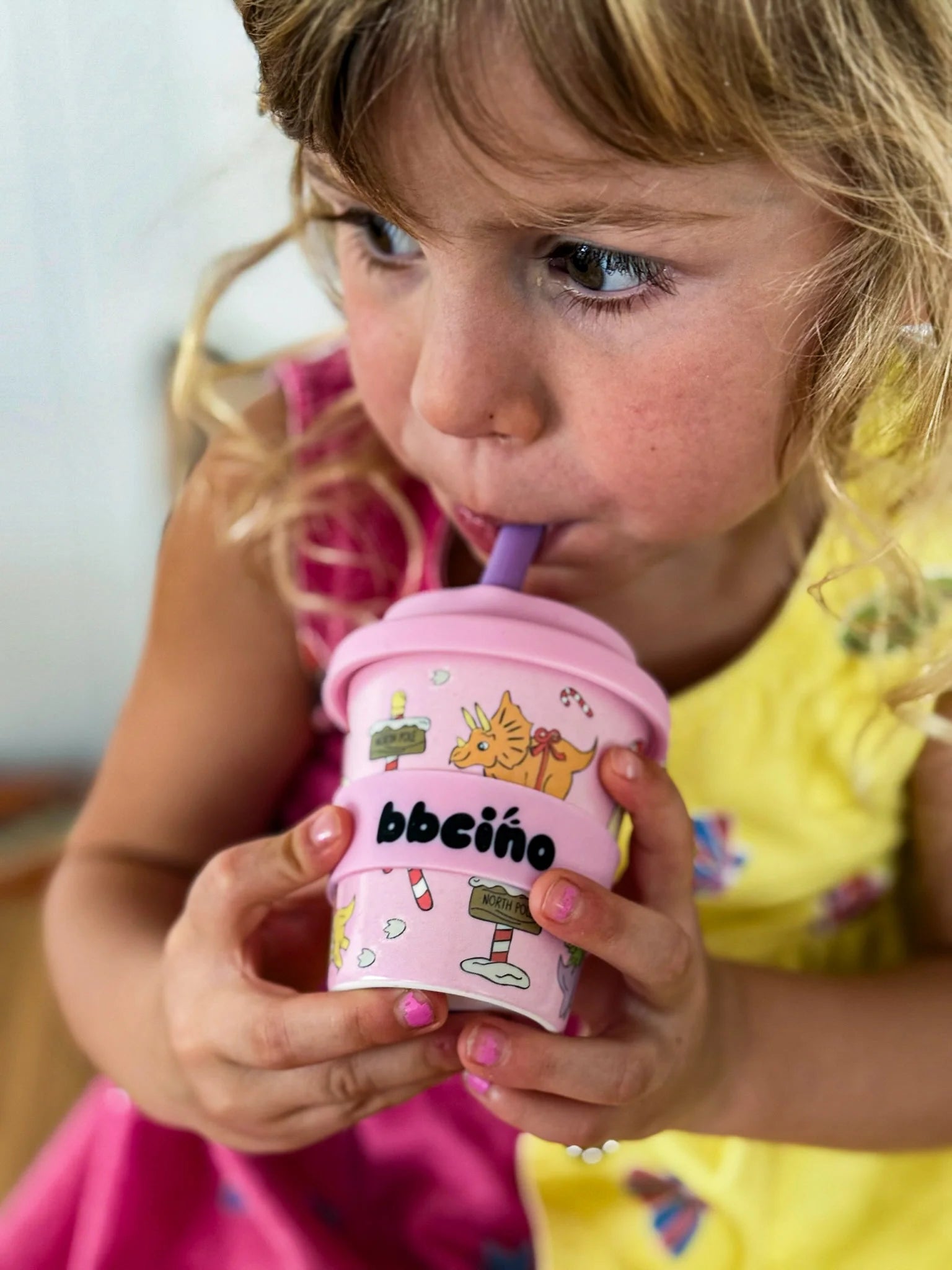 Santa’s Little Sipper in Pink (120ml)