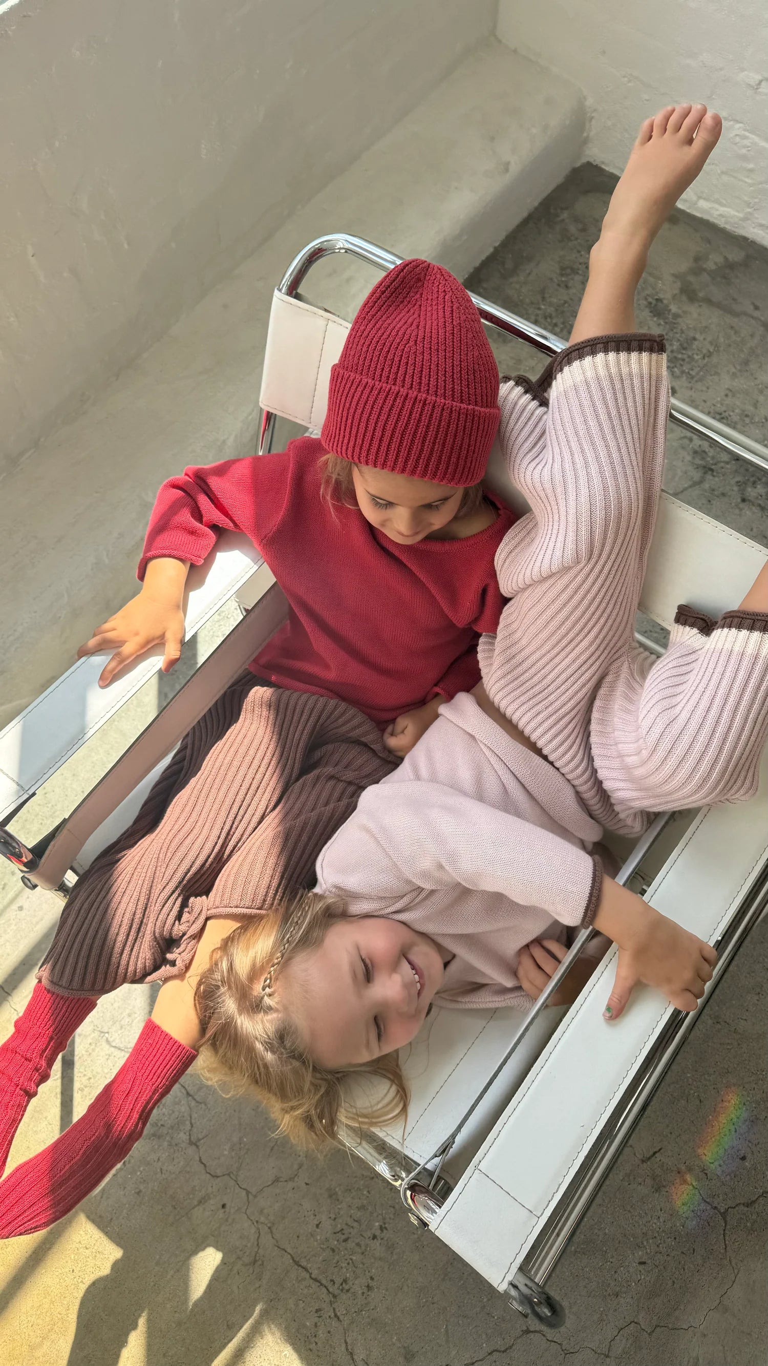 Essential Knit Pant | Dusty Pink