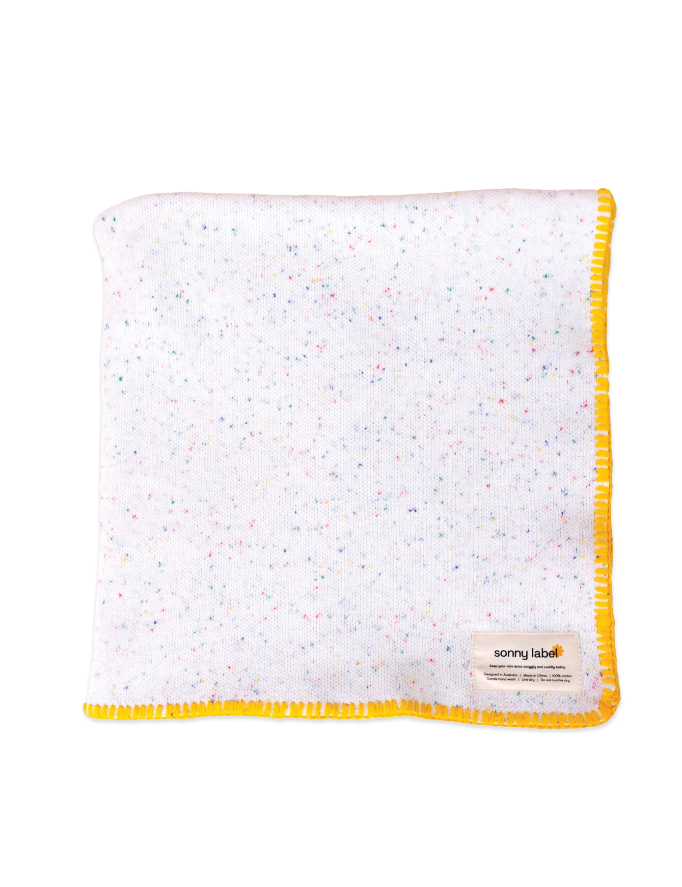 Knitted Sprinkle Blanket