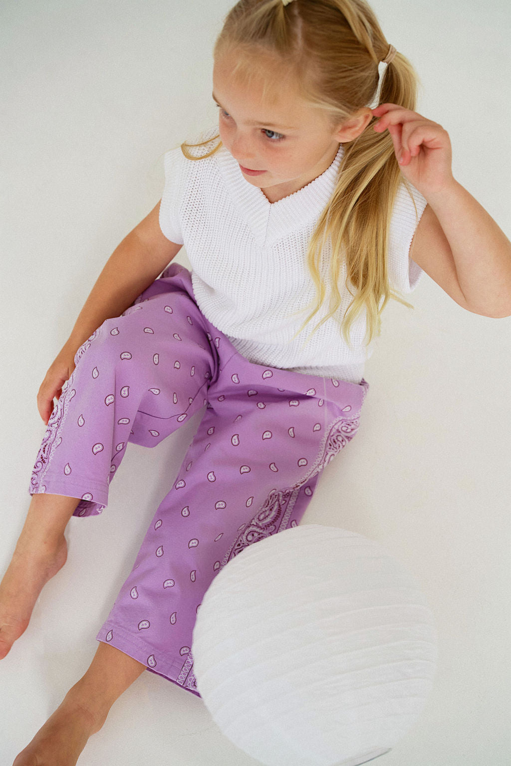 Bandana Pant - Lilac