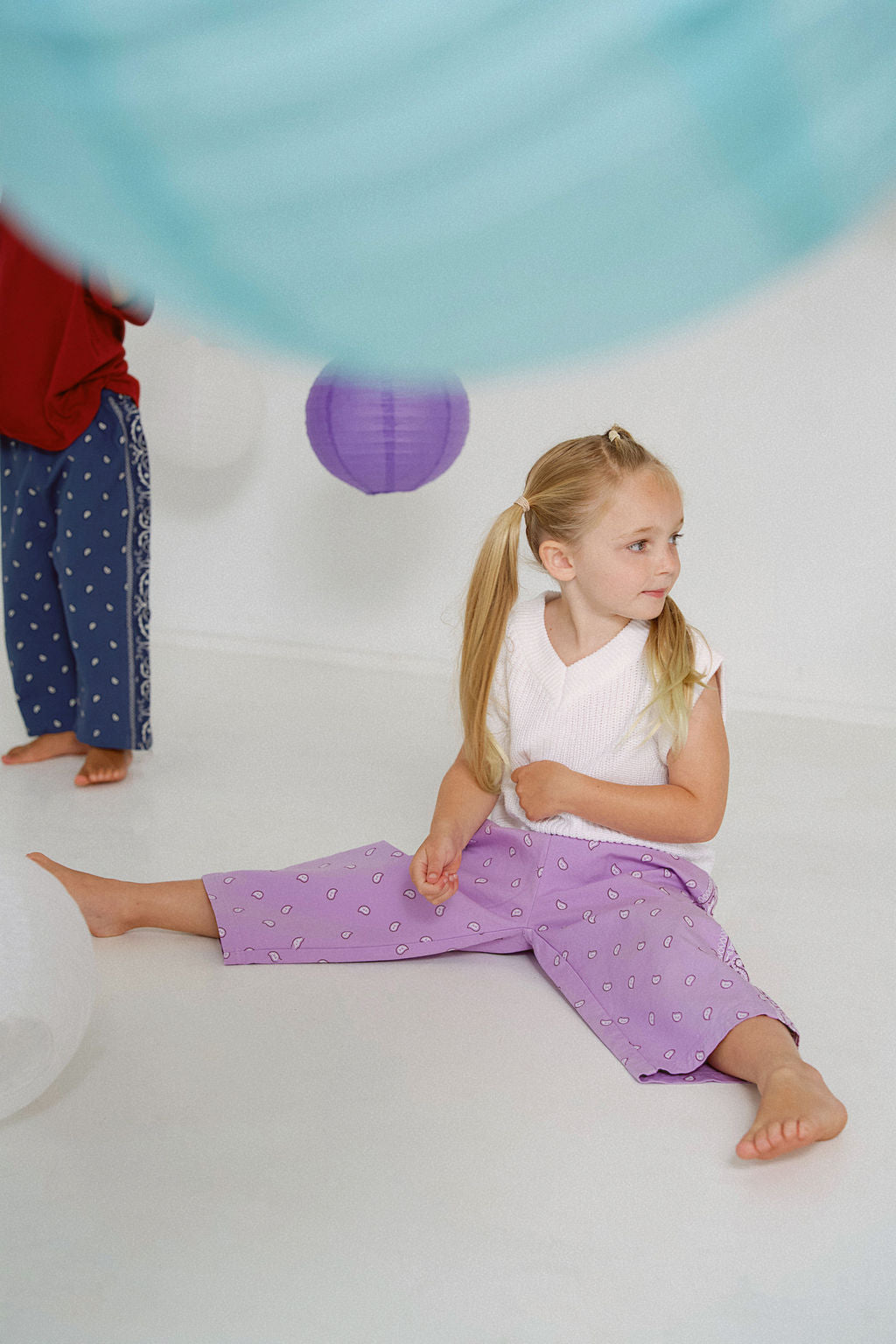 Bandana Pant - Lilac