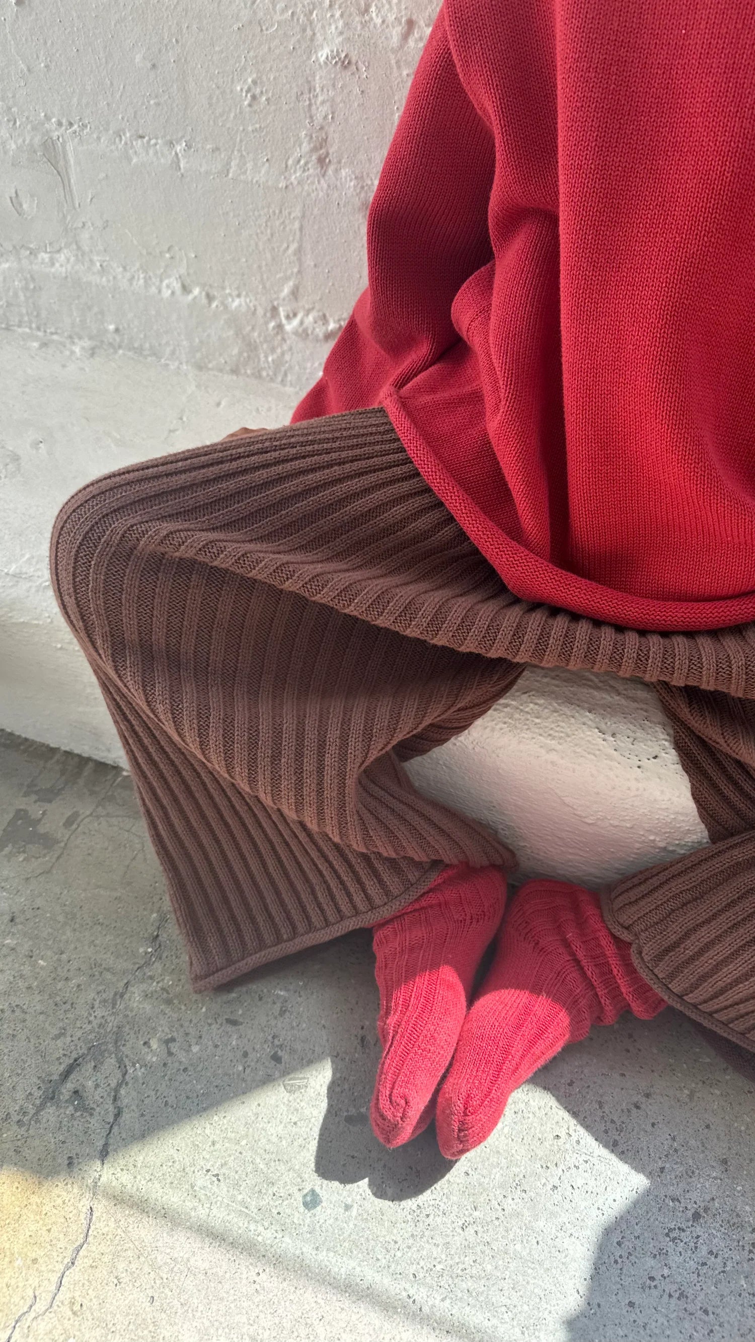 Essential Knit Pant | Cocoa