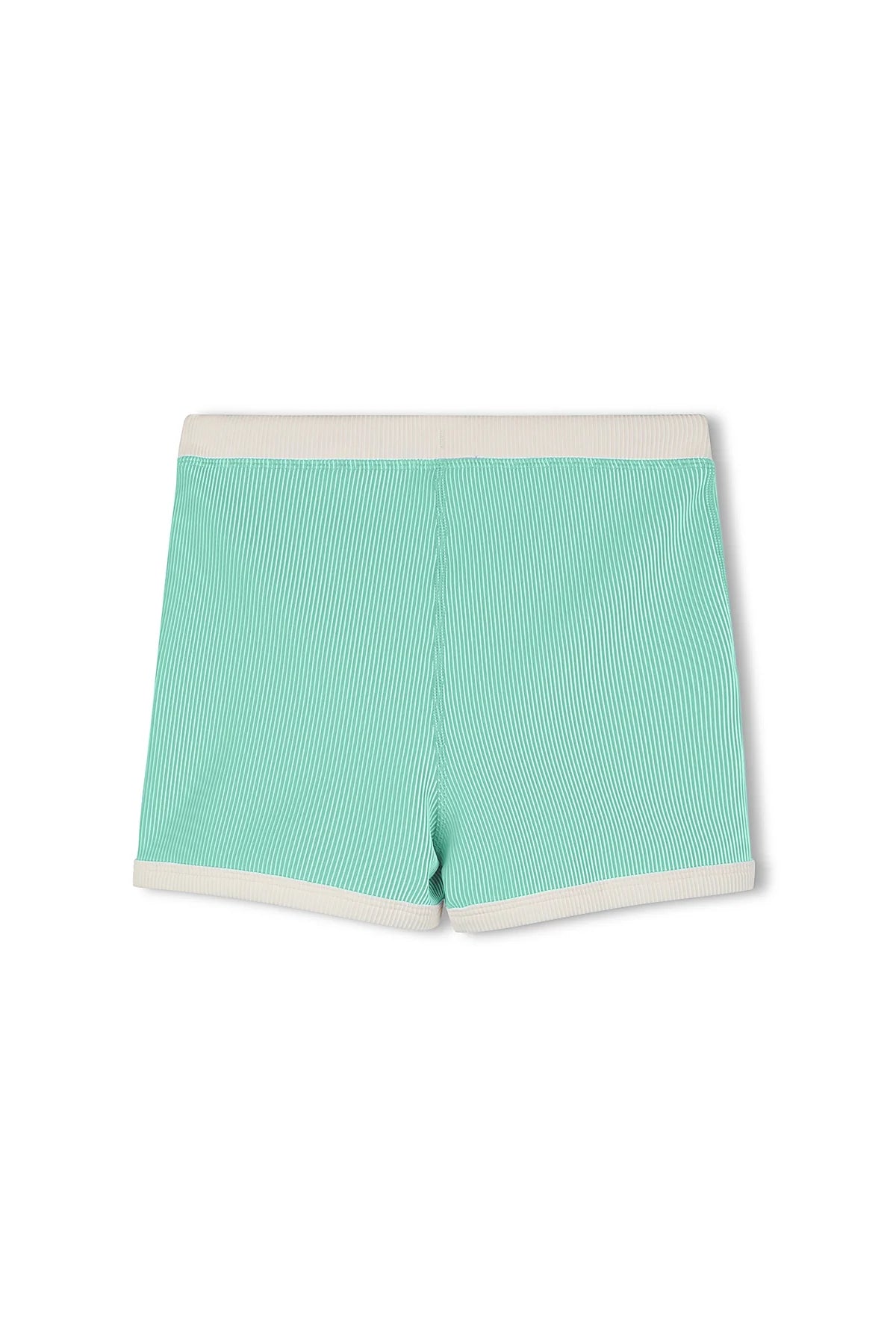 Mini Stripe Surf Short - Aqua