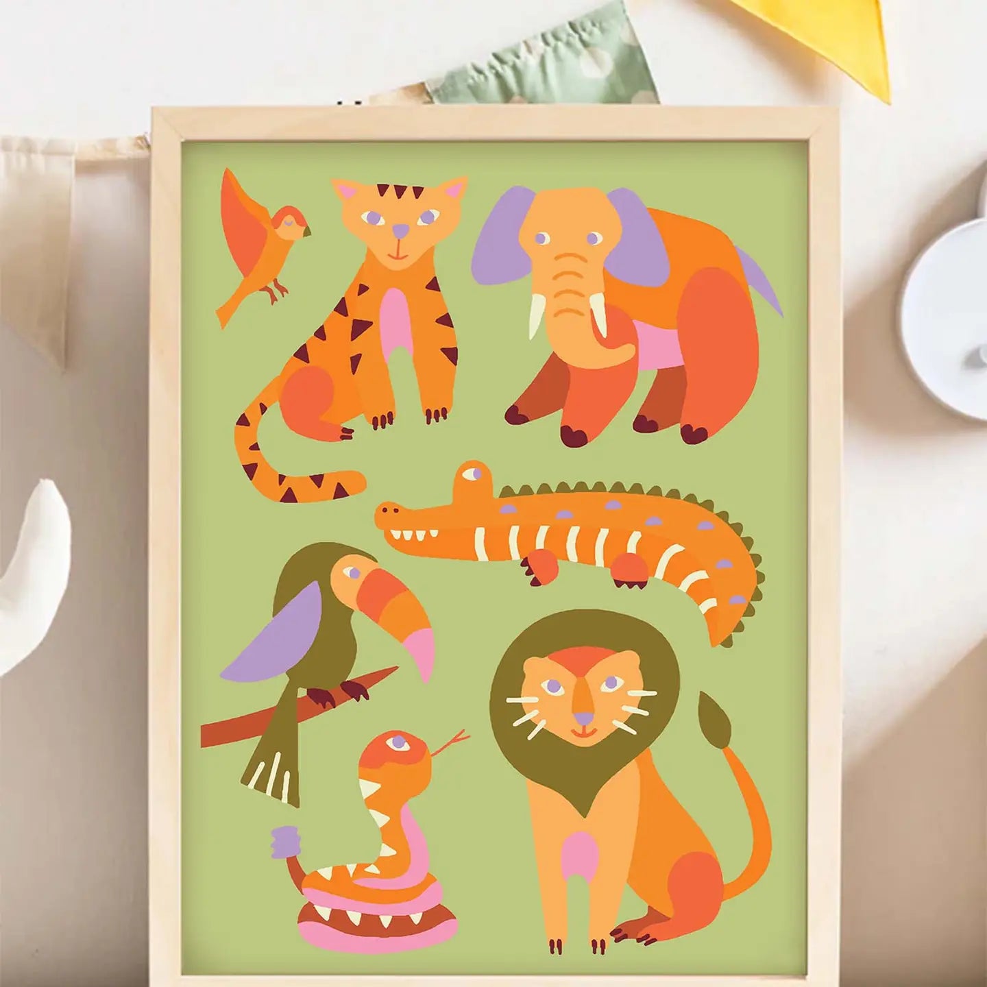 Kids Paint By Numbers - Little Safari