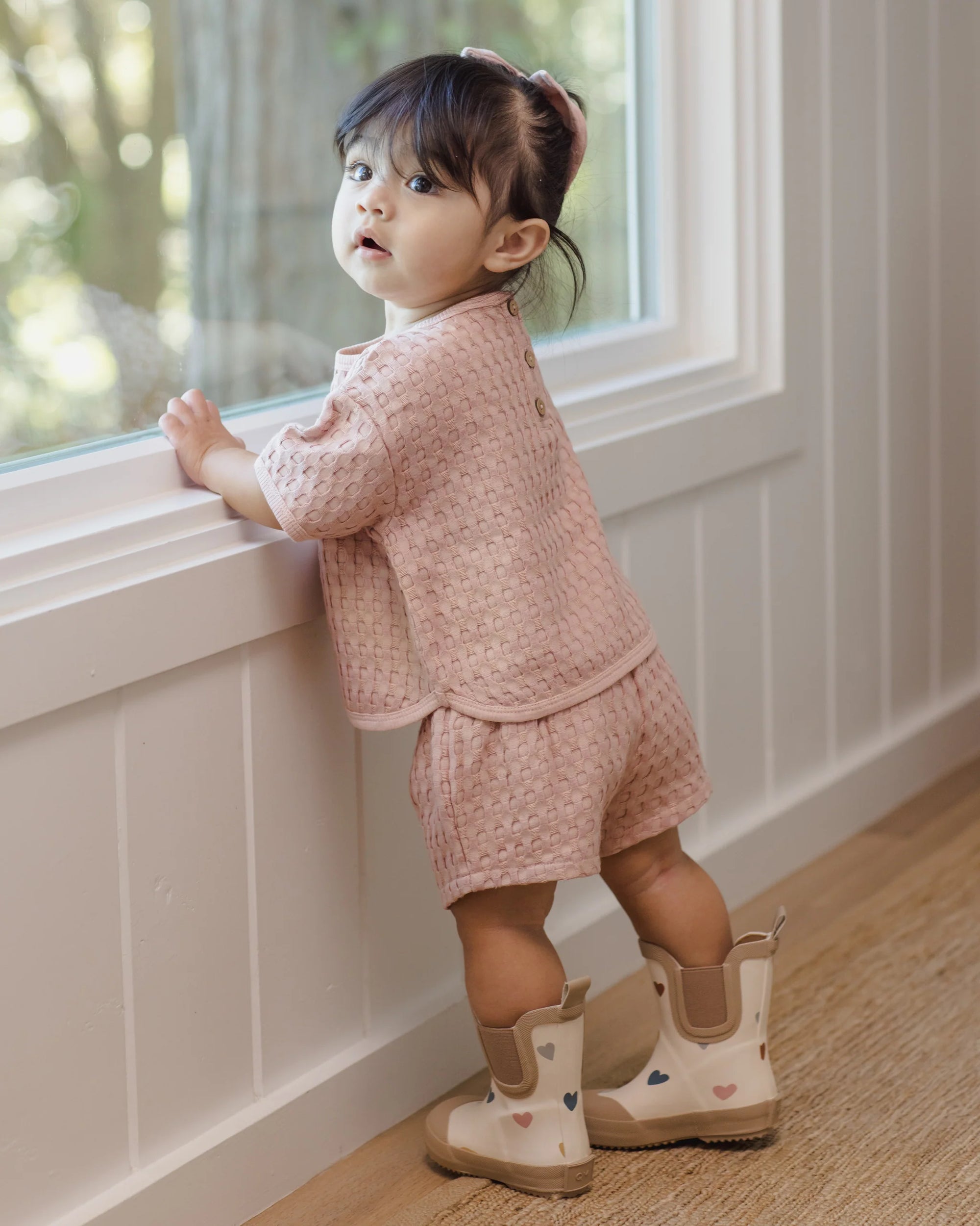 Rain Boots Confetti Hearts