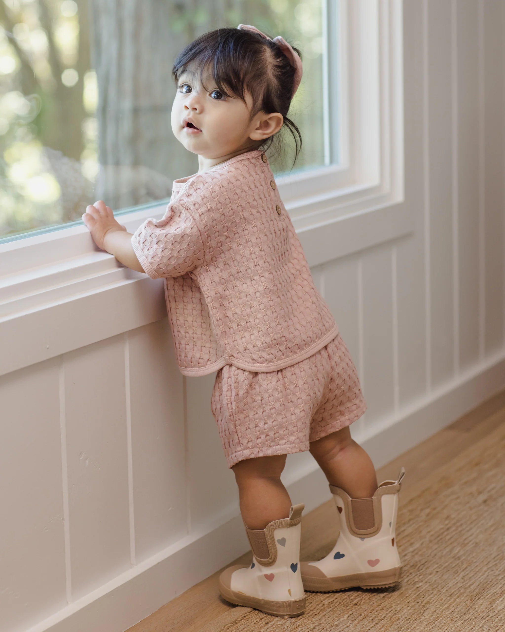 Rain Boots Confetti Hearts