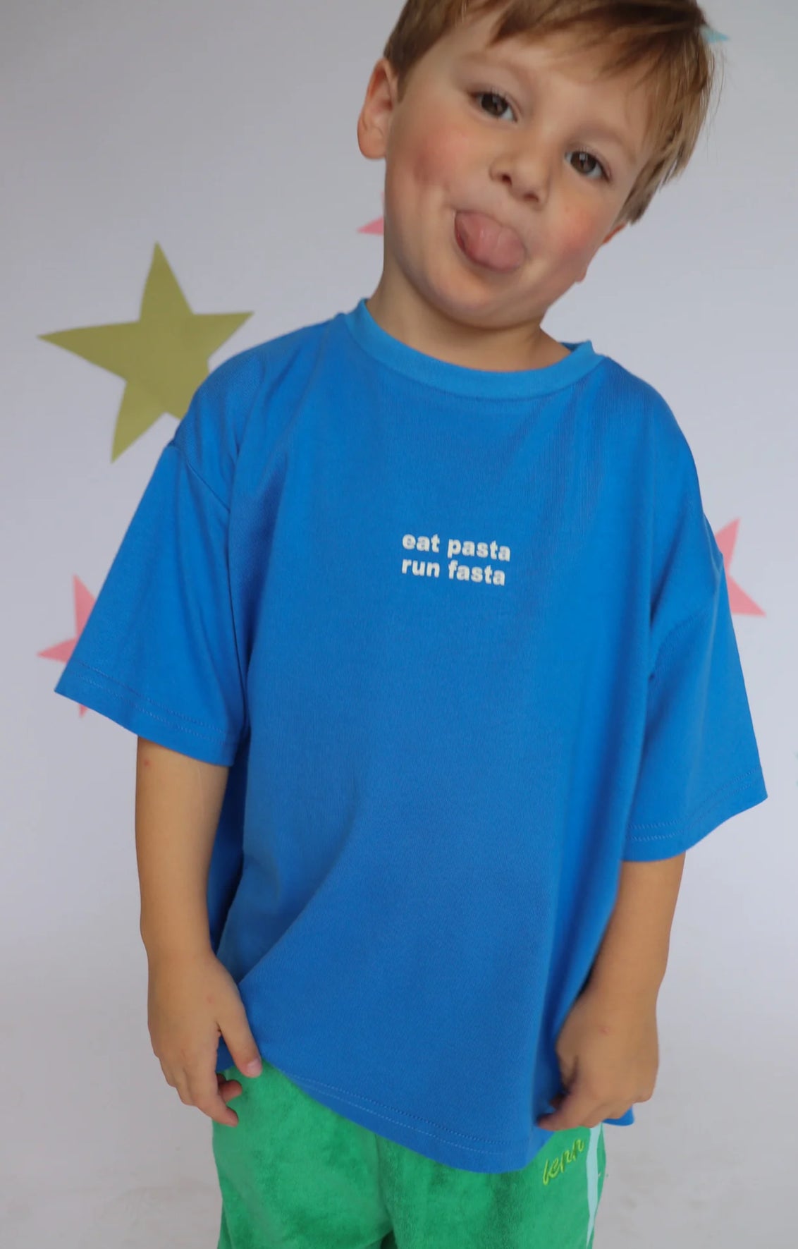 Paste Tee - Sea Blue