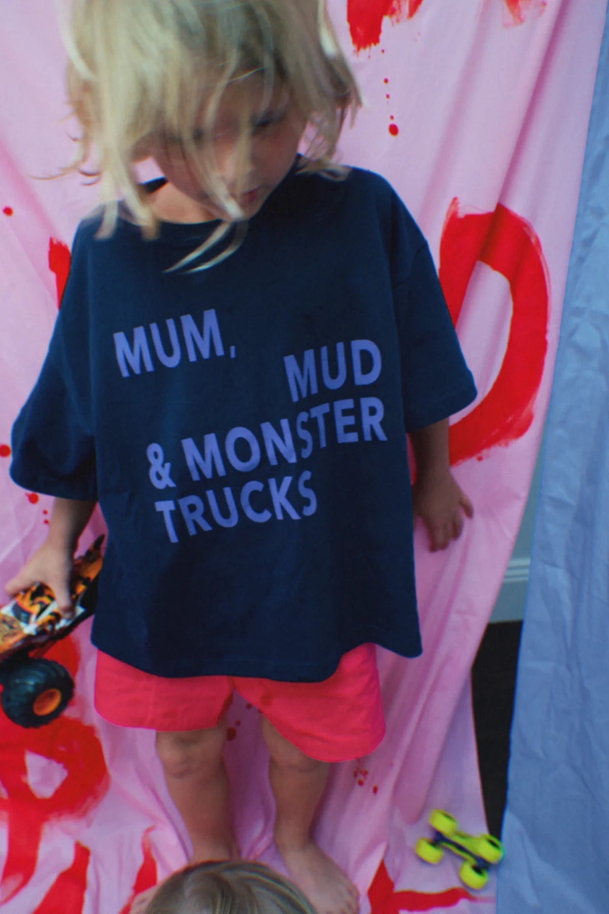 MMM Tee in Dark Navy