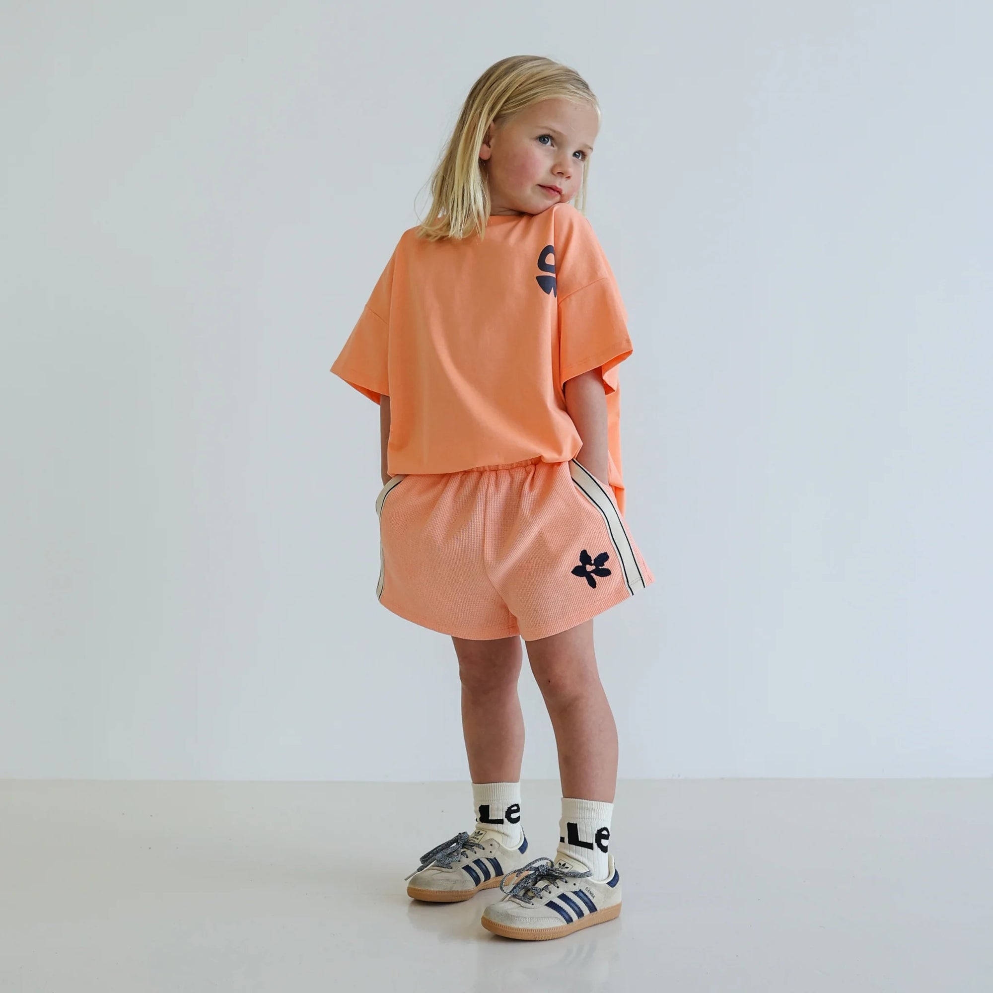 Waffle Shorts - Sherbet