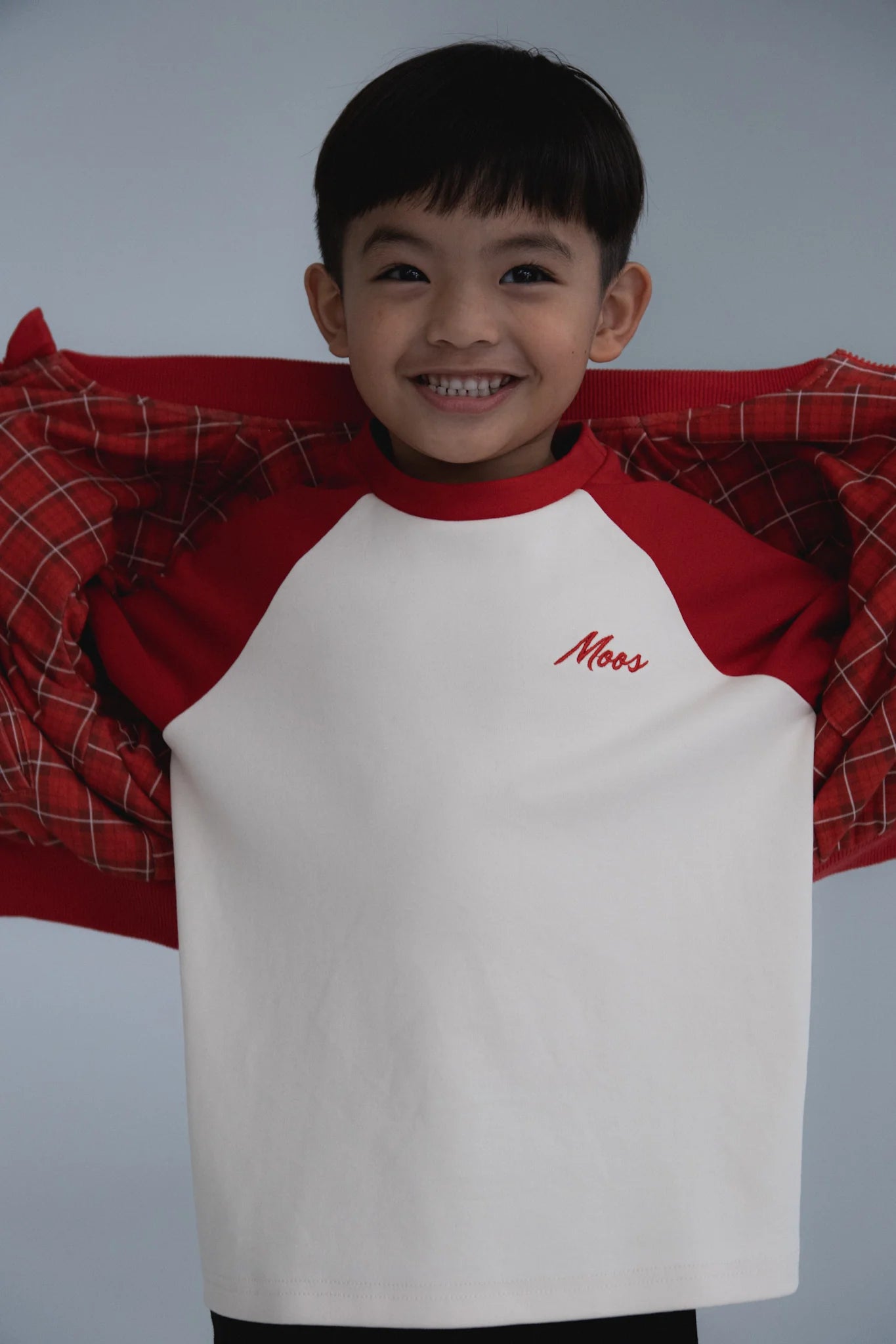 Raglan Top - Red