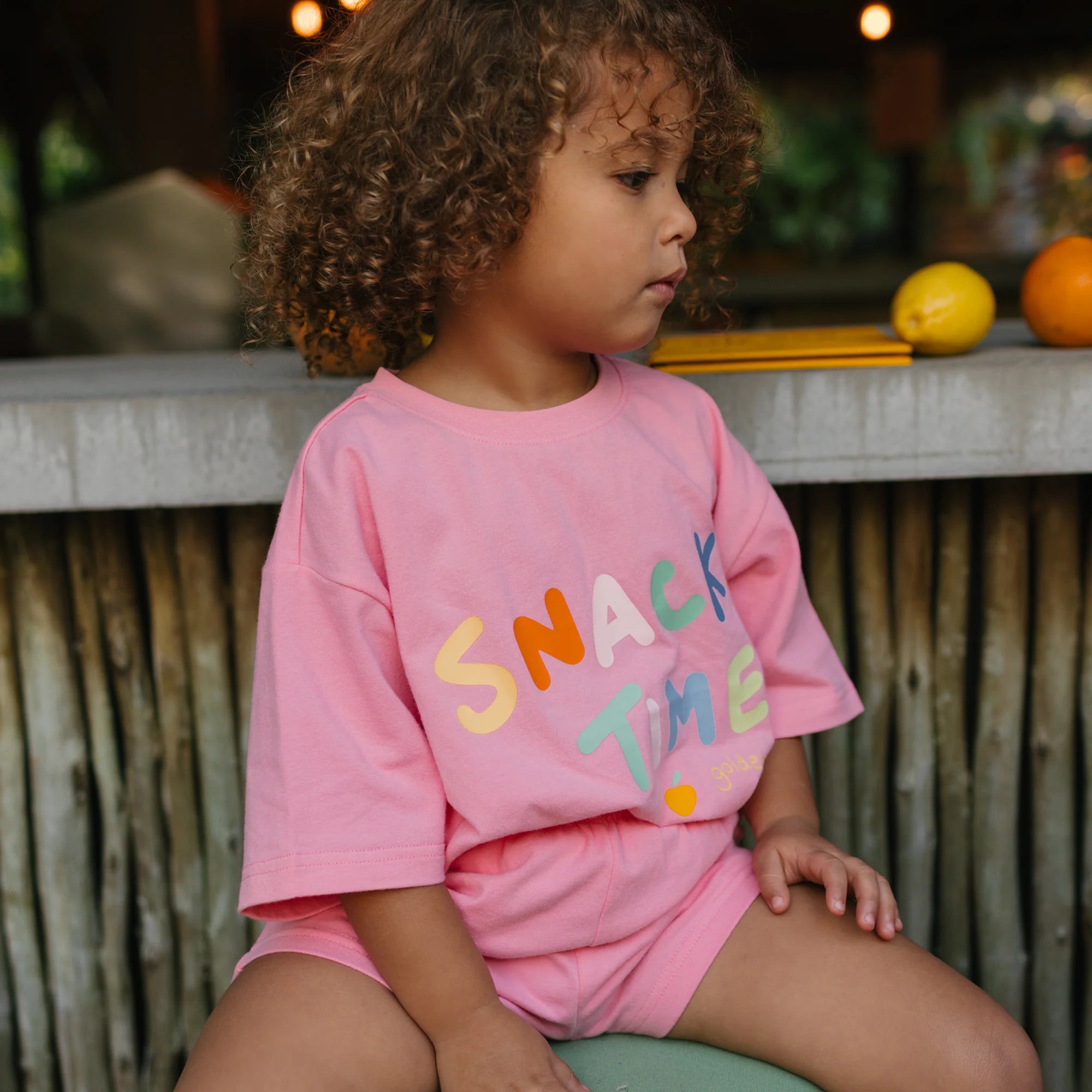 Retro Girl Shorts Meringue Pink