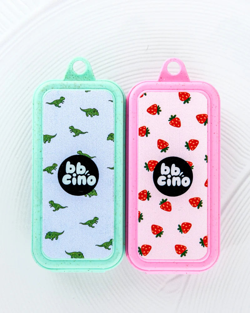 Silicone straw set