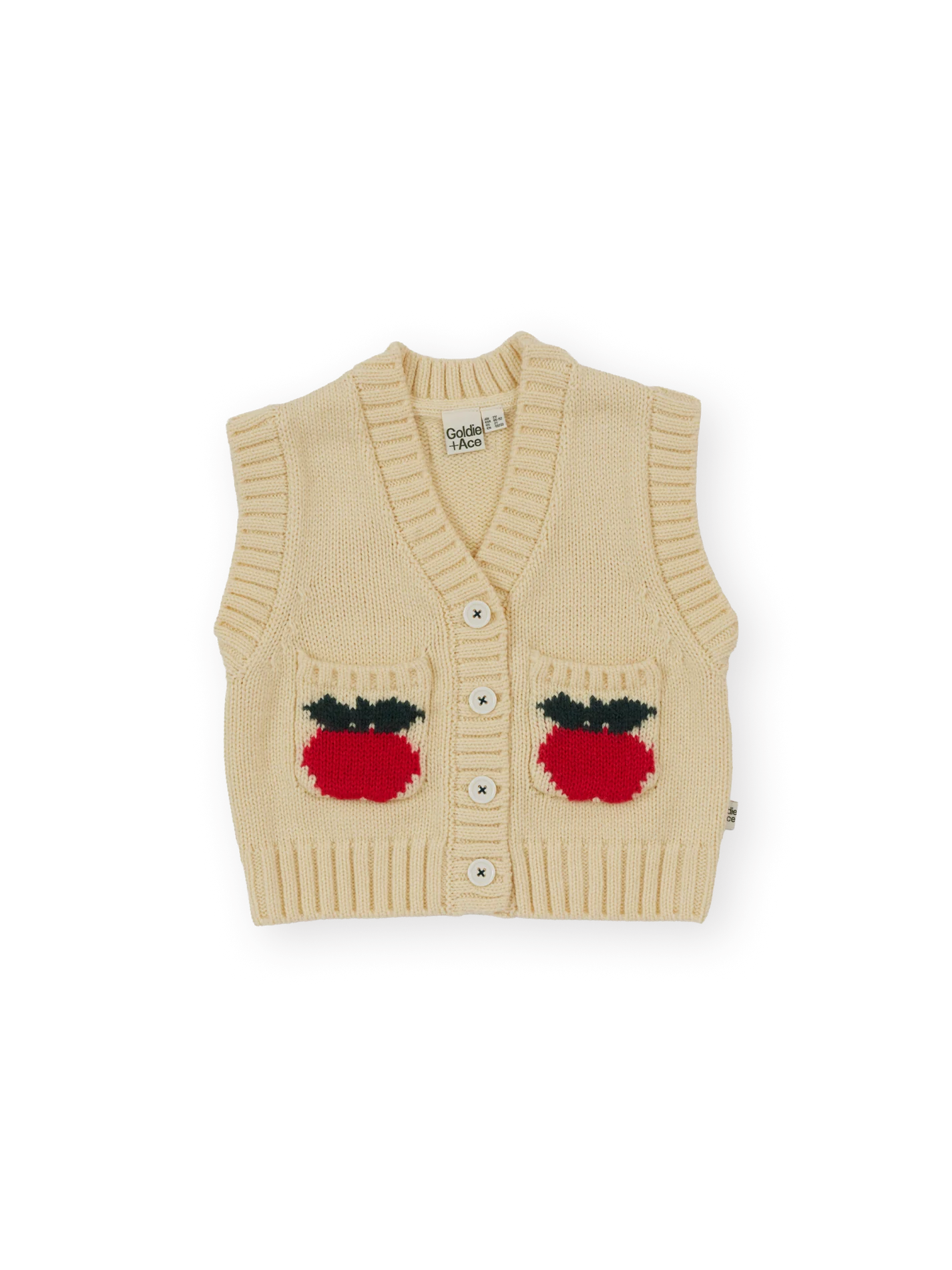 Apple Pocket Knit Vest