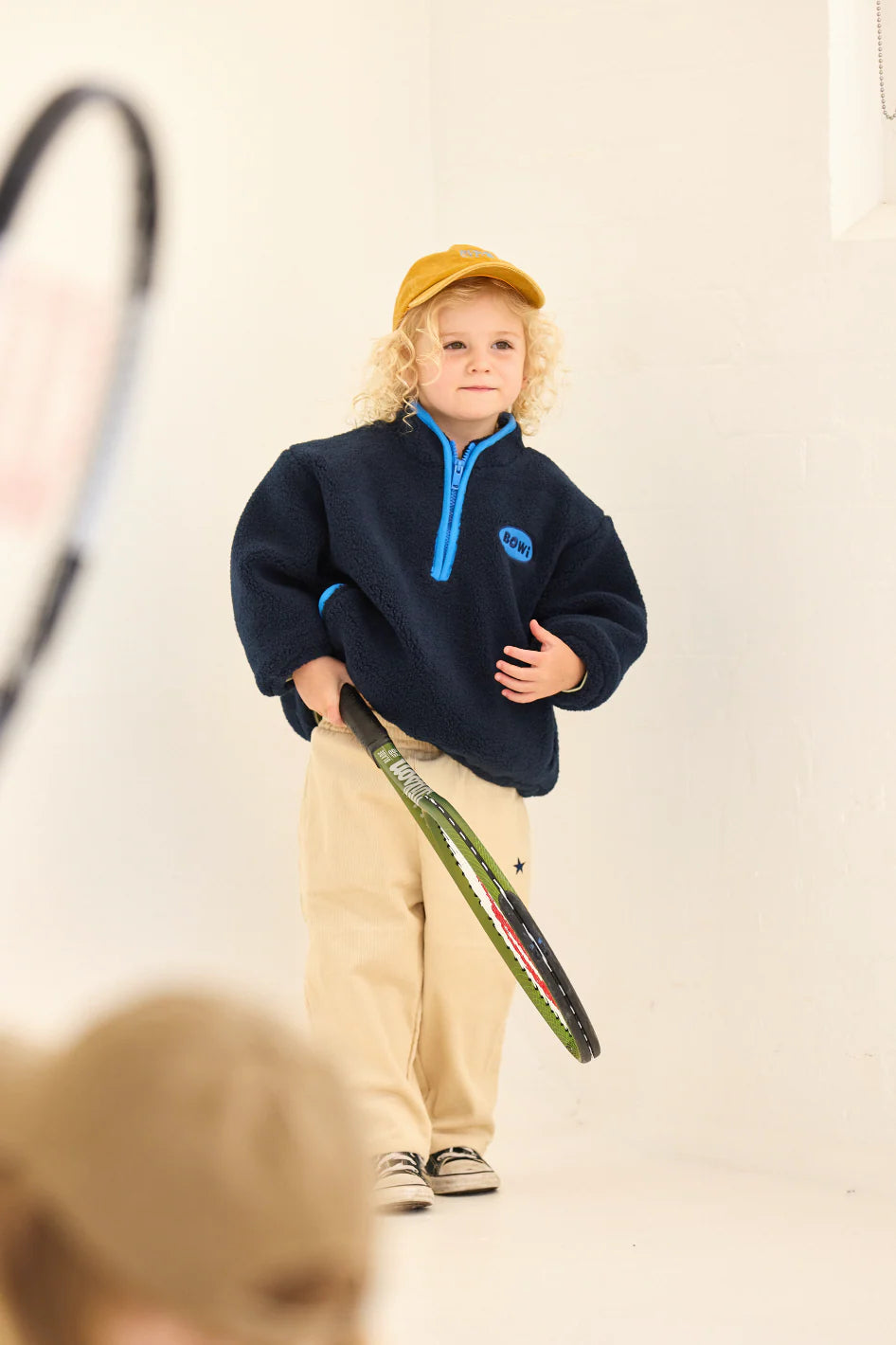 Bowi Sports Sherpa Jacket - Navy